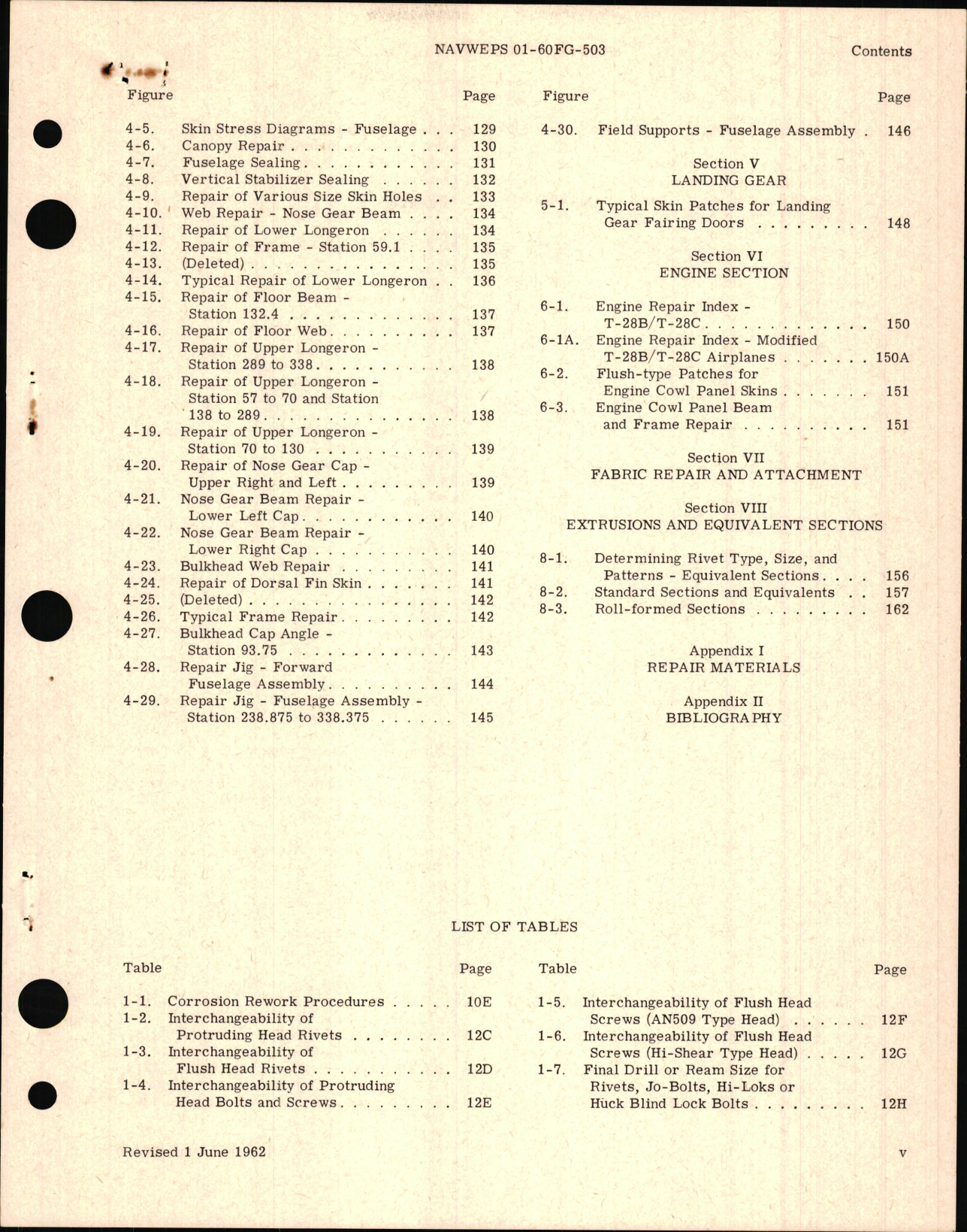 Sample page 7 from AirCorps Library document: Handbook of Structural Repair for T-28B and T-28C Aircraft