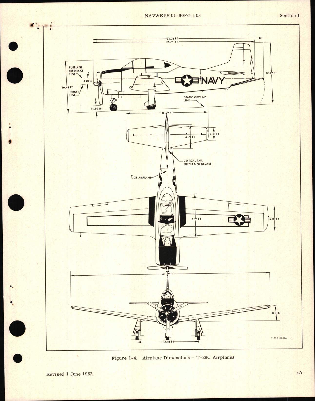 Sample page 9 from AirCorps Library document: Handbook of Structural Repair for T-28B and T-28C Aircraft
