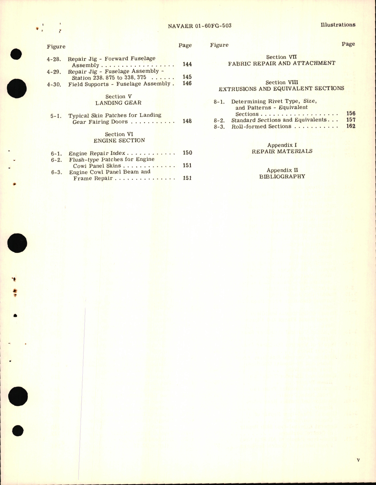 Sample page 7 from AirCorps Library document: Handbook of Structural Repair for T-28B and T-28C Aircraft