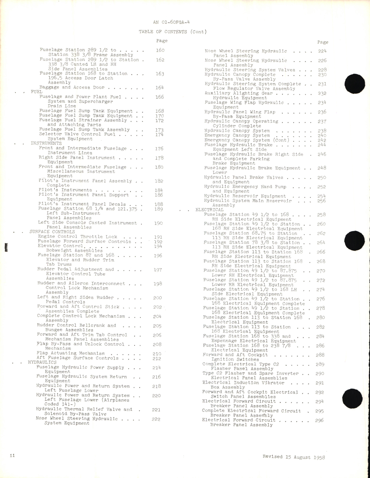 Sample page 6 from AirCorps Library document: Illustrated Parts Breakdown for T-28A Aircraft