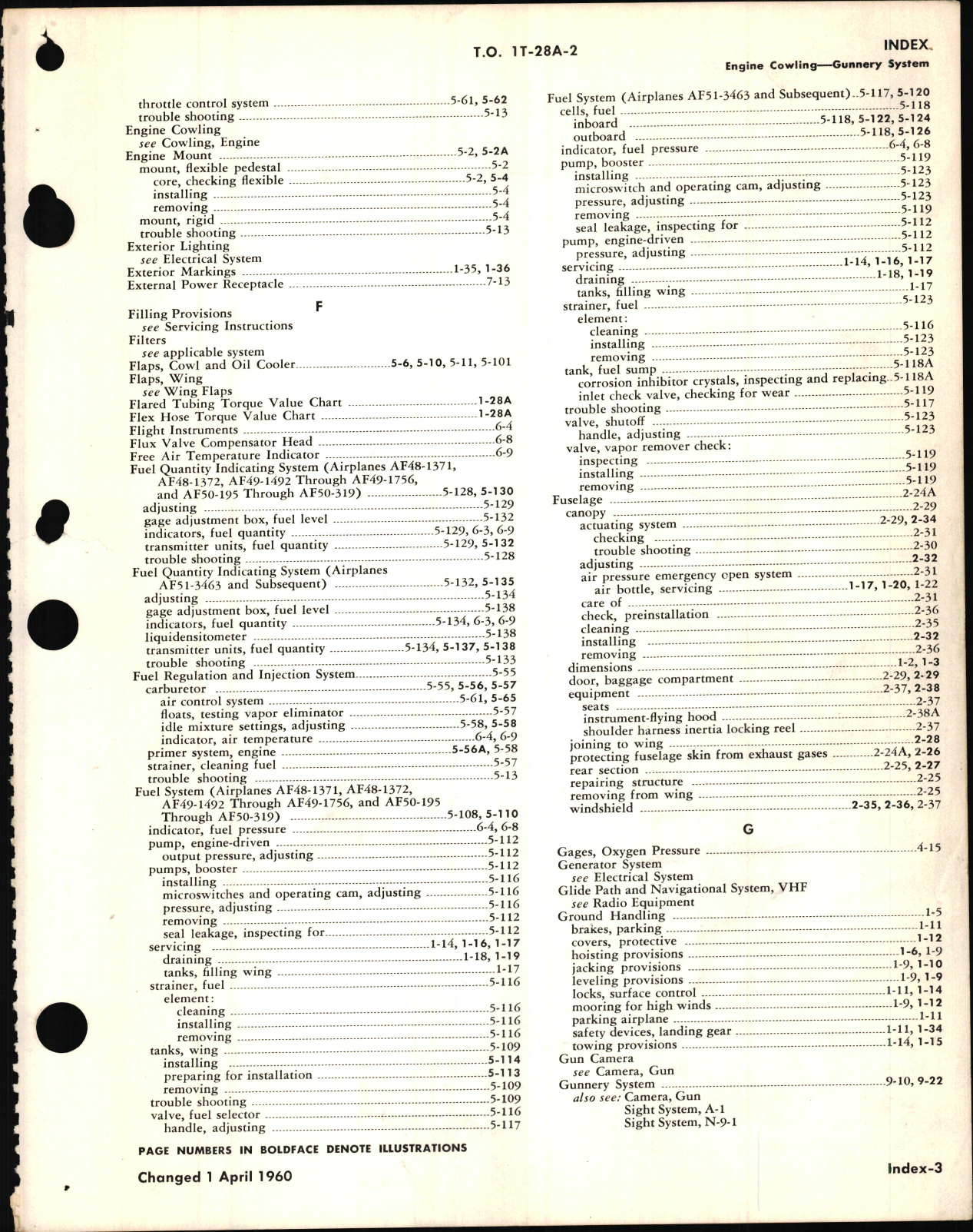 Sample page 5 from AirCorps Library document: Maintenance for USAF Series T-28A Aircraft