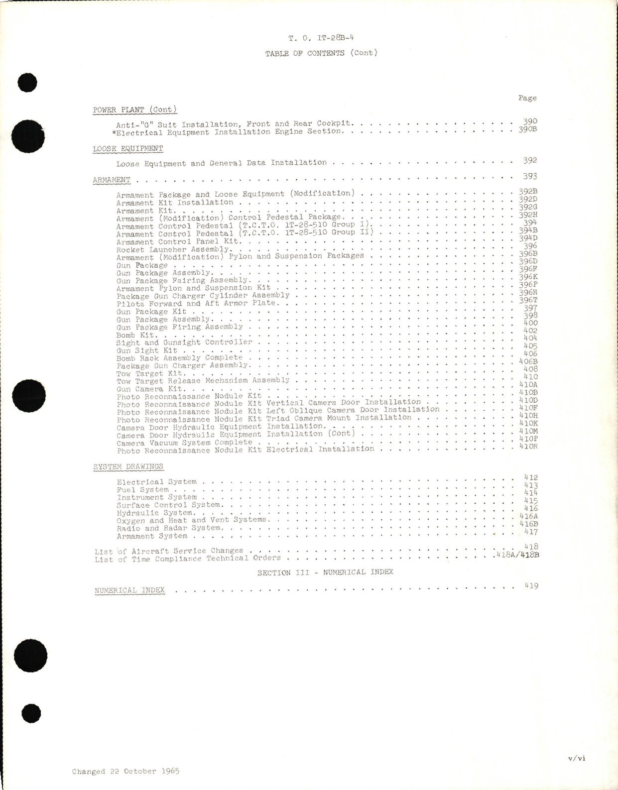 Sample page 9 from AirCorps Library document: Illustrated Parts Breakdown for T-28B and T-28C Aircraft
