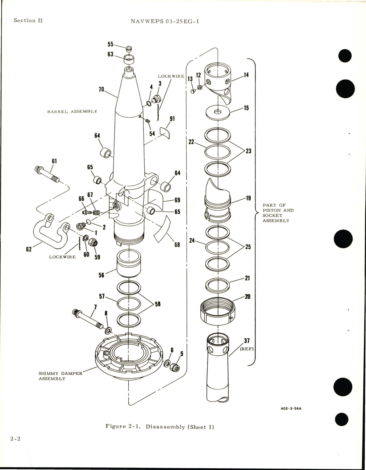 Sample page 8 from AirCorps Library document: Overhaul Instructions for Auxiliary Alighting Gear Shock Strut Assembly - Part A02L2000-2 and A02L2000-4
