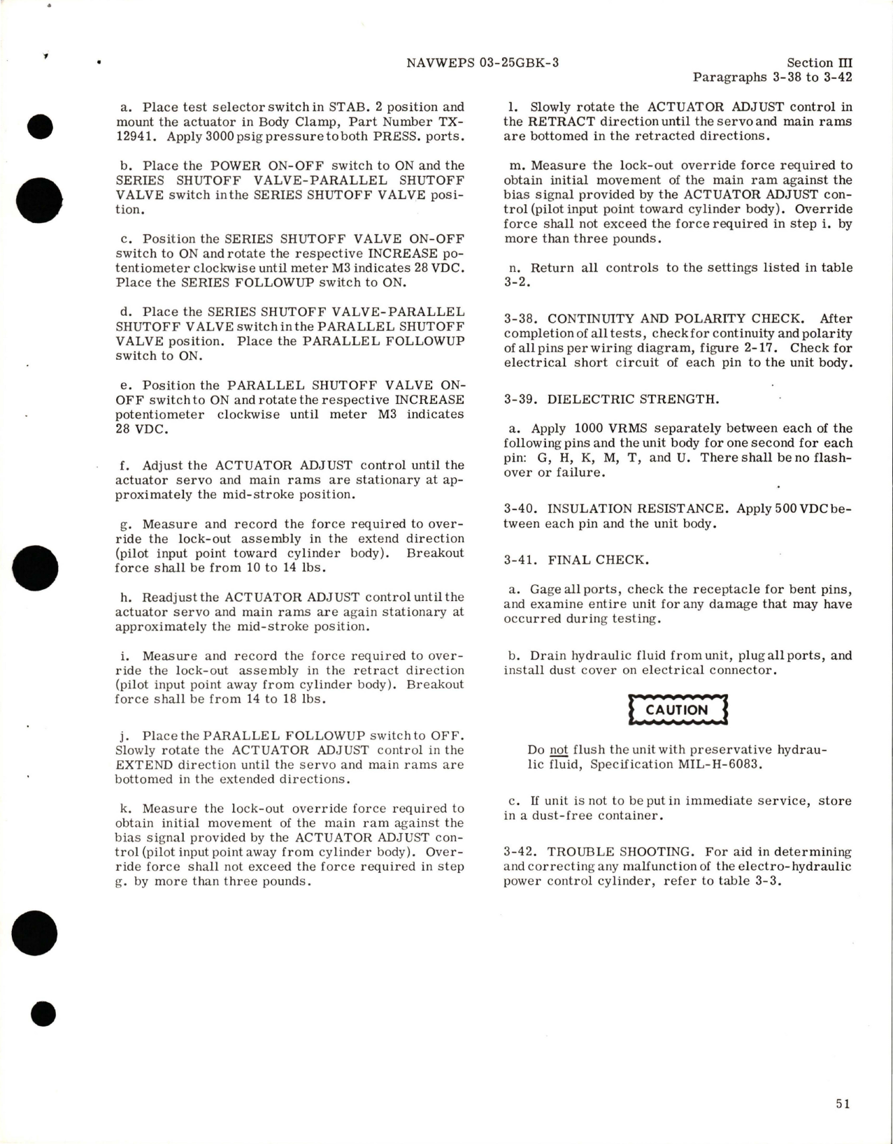 Sample page 7 from AirCorps Library document: Overhaul Instructions for Electro-Hydraulic Tandem Power Control Cylinder - Parts 16150-7, 16150-8, 16150-11, 16150-12, 16150-13, and 16150-14