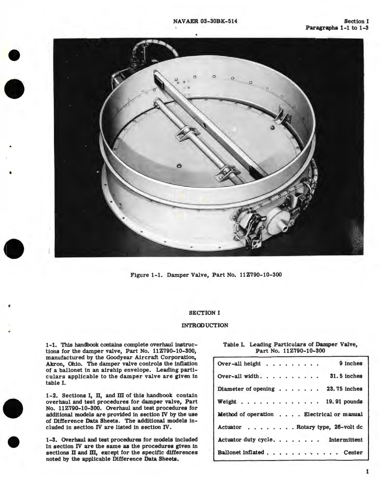 Sample page 5 from AirCorps Library document: Overhaul Instructions for Damper Valves Part No. 10Z790, 11Z790 