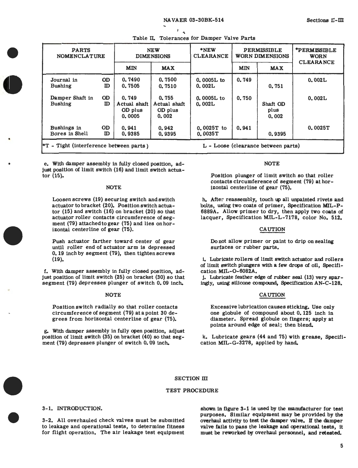 Sample page 9 from AirCorps Library document: Overhaul Instructions for Damper Valves Part No. 10Z790, 11Z790 