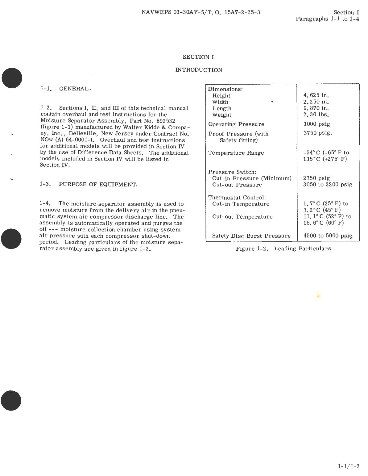 Sample page 5 from AirCorps Library document: Overhaul for Moisture Separator Assembly Part No. 892532 