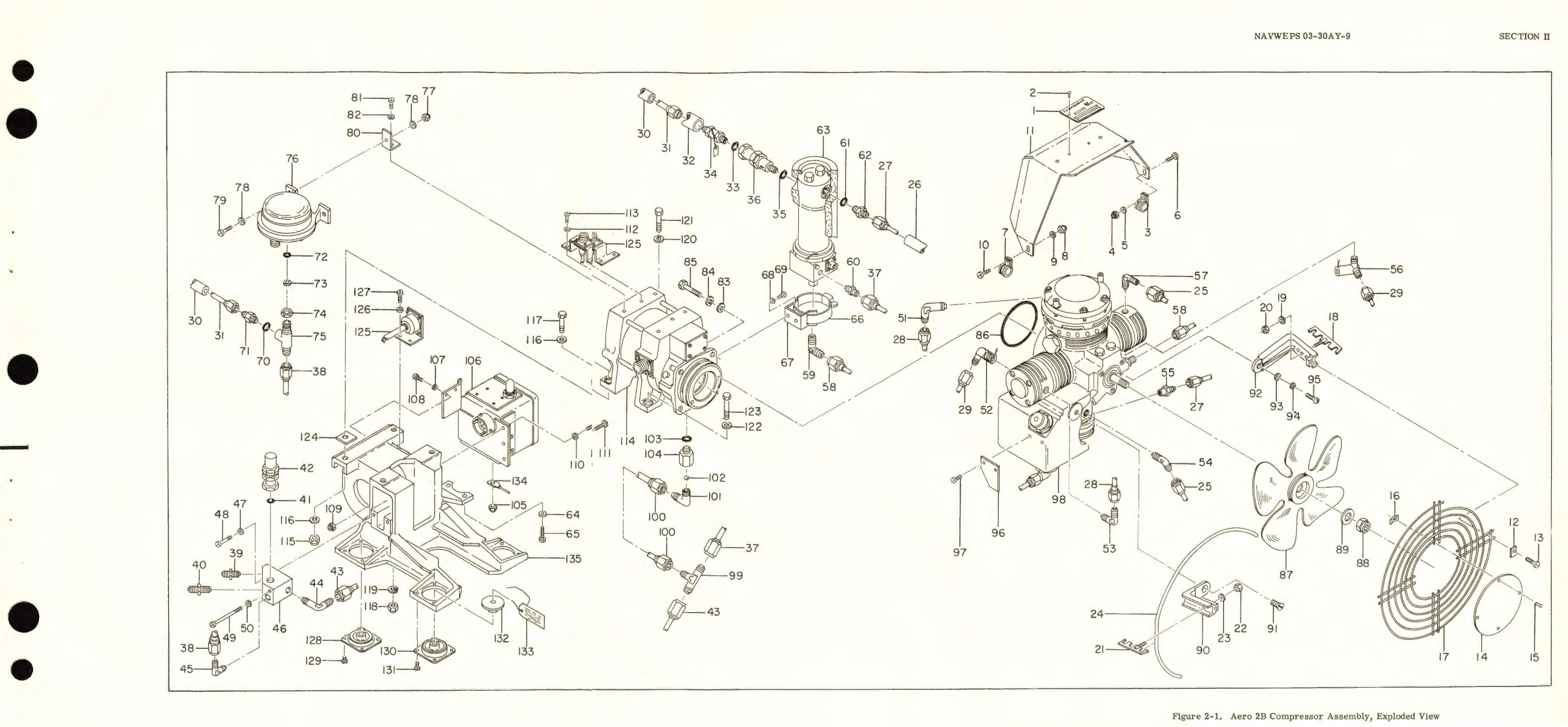 Sample page 9 from AirCorps Library document: Overhaul for Aero 2B Pneumatic Compressor Part No. 892363 