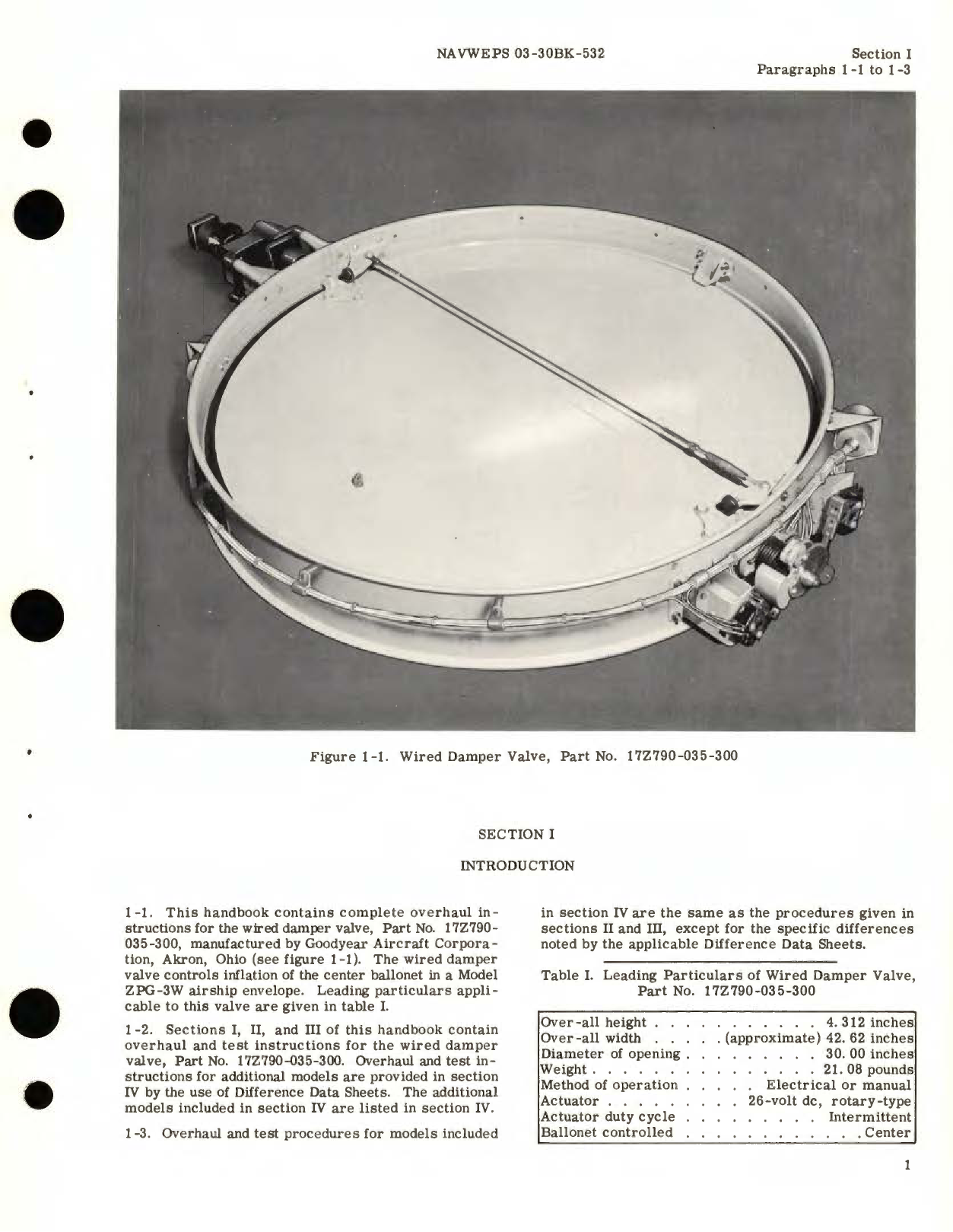 Sample page 5 from AirCorps Library document: Overhaul Instructions for Wired Damper Valves Part No. 172790-035