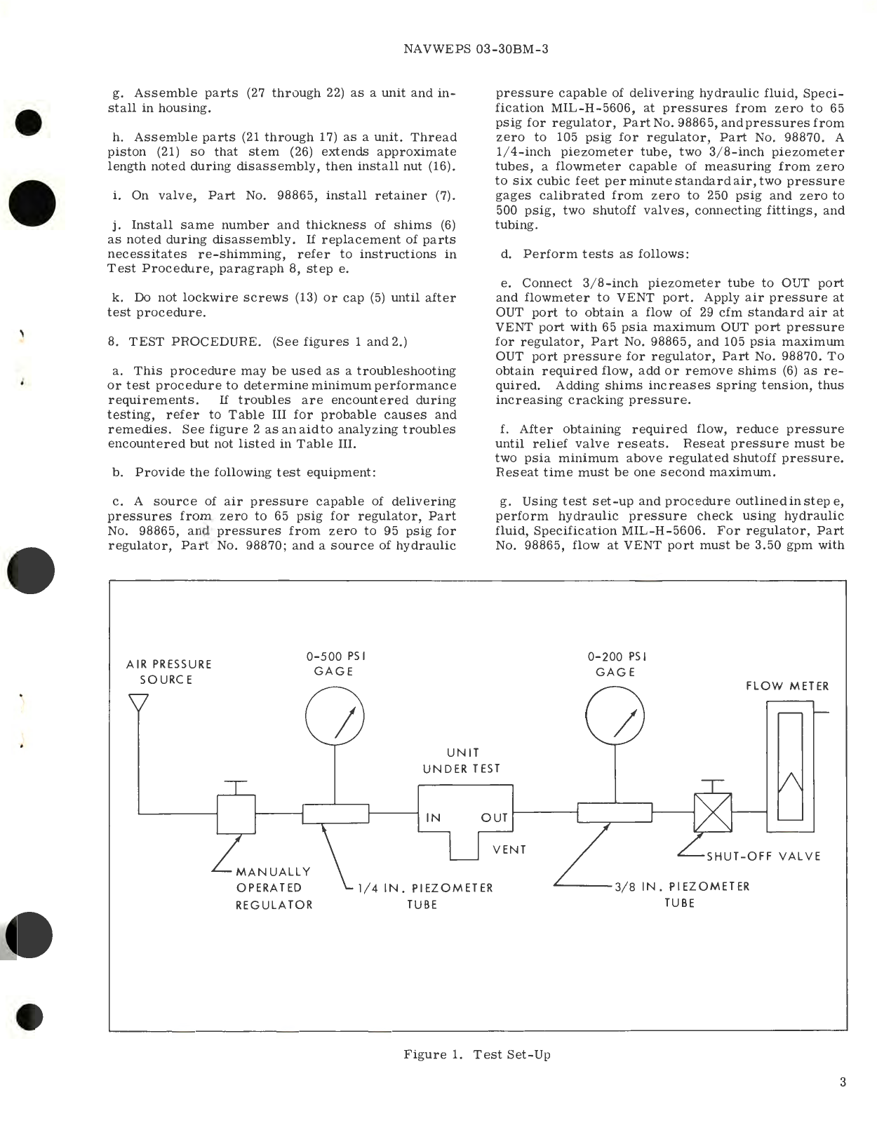 Sample page 5 from AirCorps Library document: Overhaul Instructions with Parts Breakdown for Absolute Air Pressure Regulators Part No. 98865, 98870