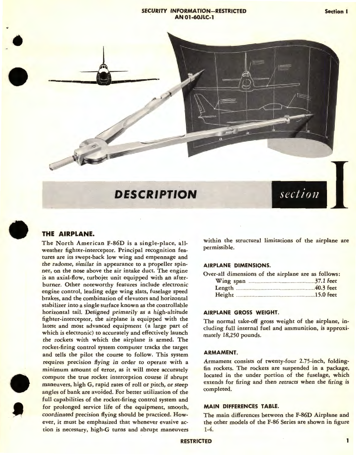 Sample page 7 from AirCorps Library document: Flight Handbook - USAF Series F-86D