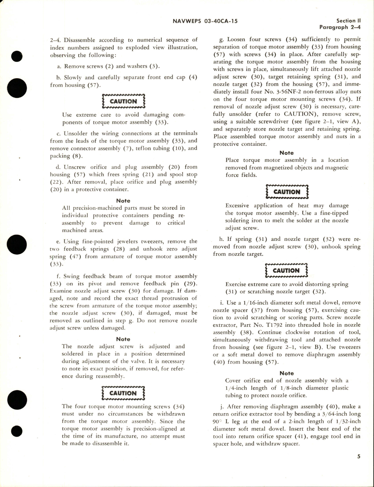 Sample page 7 from AirCorps Library document: Overhaul Instructions for Electro-Hydraulic Flow Control Servo Valve - Part FC11-148A 