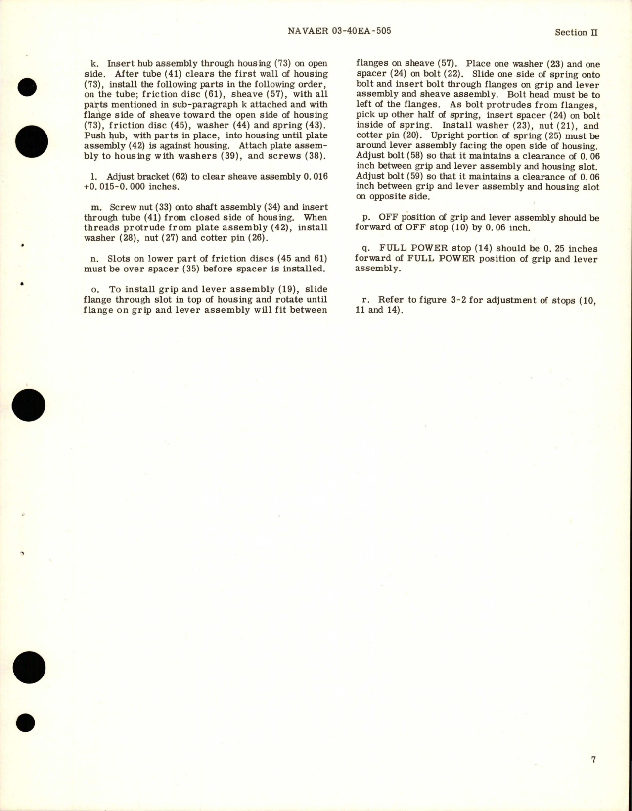 Sample page 9 from AirCorps Library document: Overhaul Instructions for Engine Power Control Quadrants - Parts 50014, 50014-3, 50017, 50017-3, 50017-5, and 50032 