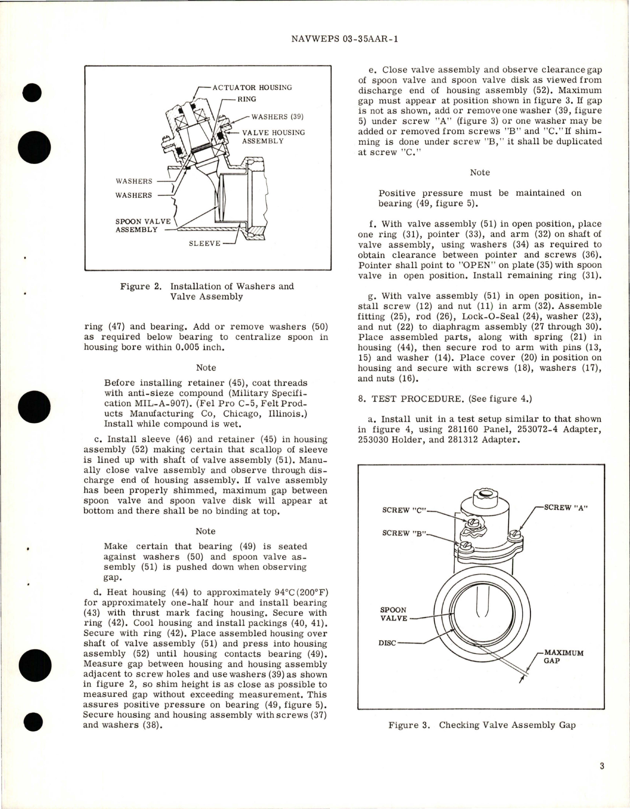 Sample page 5 from AirCorps Library document: Overhaul Instructions with Parts Breakdown for Thermostat Controlled Shutoff Valve - Part 106388 