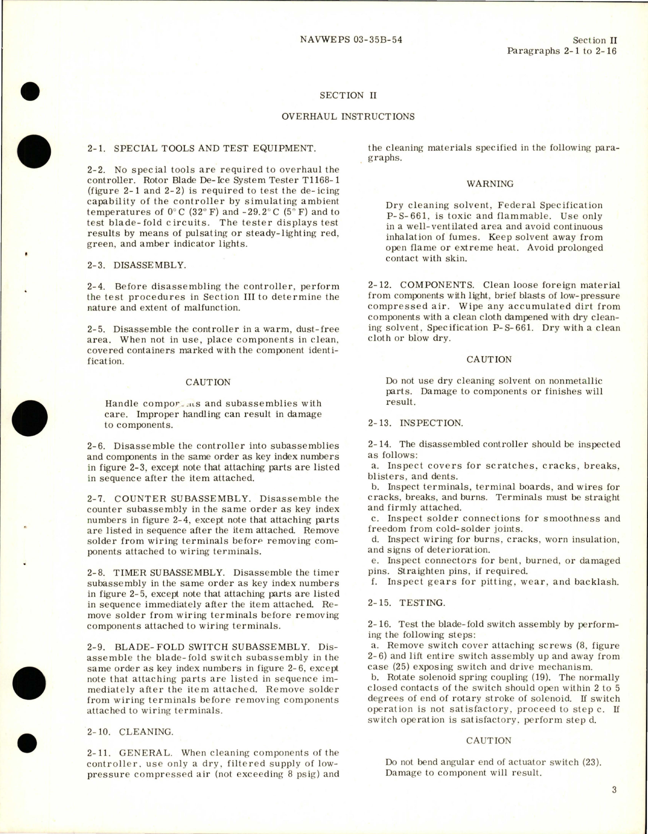 Sample page 5 from AirCorps Library document: Overhaul Instructions for Master De-Icing Controller - Part A628-1A