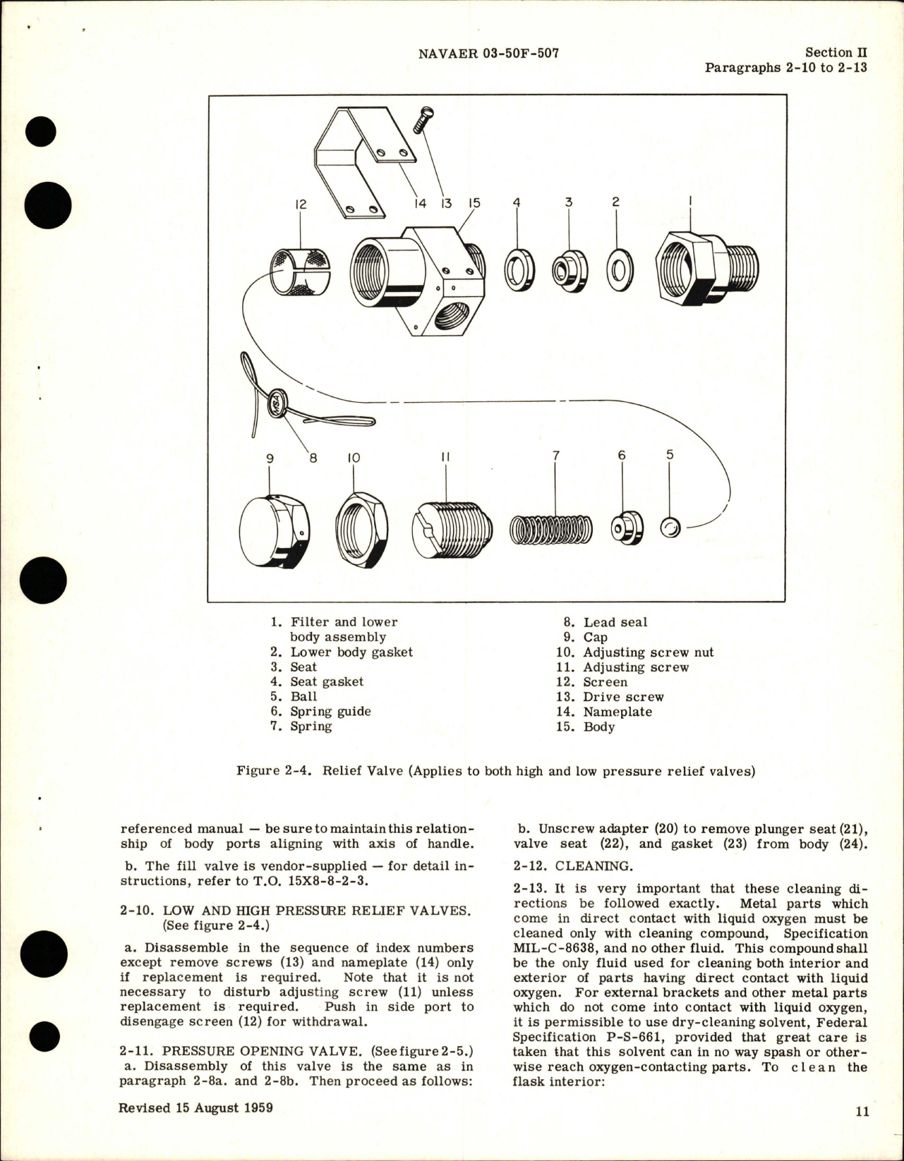 Sample page 5 from AirCorps Library document: Overhaul Instructions for Liquid Oxygen Converter Assembly - 78113-A 