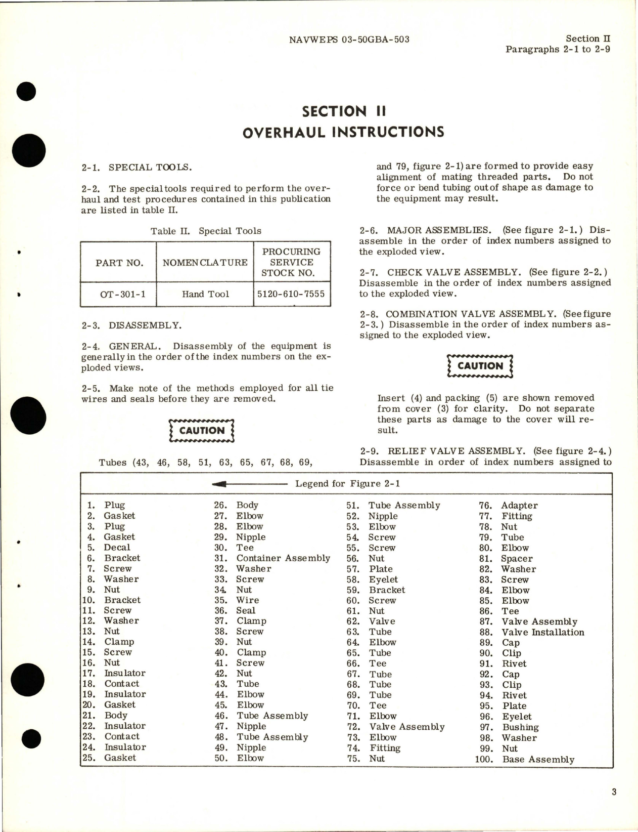 Sample page 7 from AirCorps Library document: Overhaul Instructions for 5-Liter Liquid Oxygen Converter - Part 21150 
