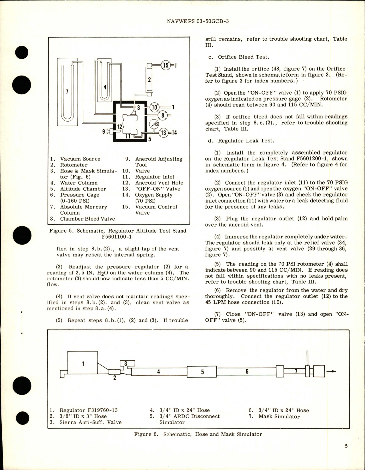 Sample page 7 from AirCorps Library document: Overhaul Instructions with Parts Breakdown for Automatic Pressure Breathing Regulator - Parts F319760-13 and F319760-15