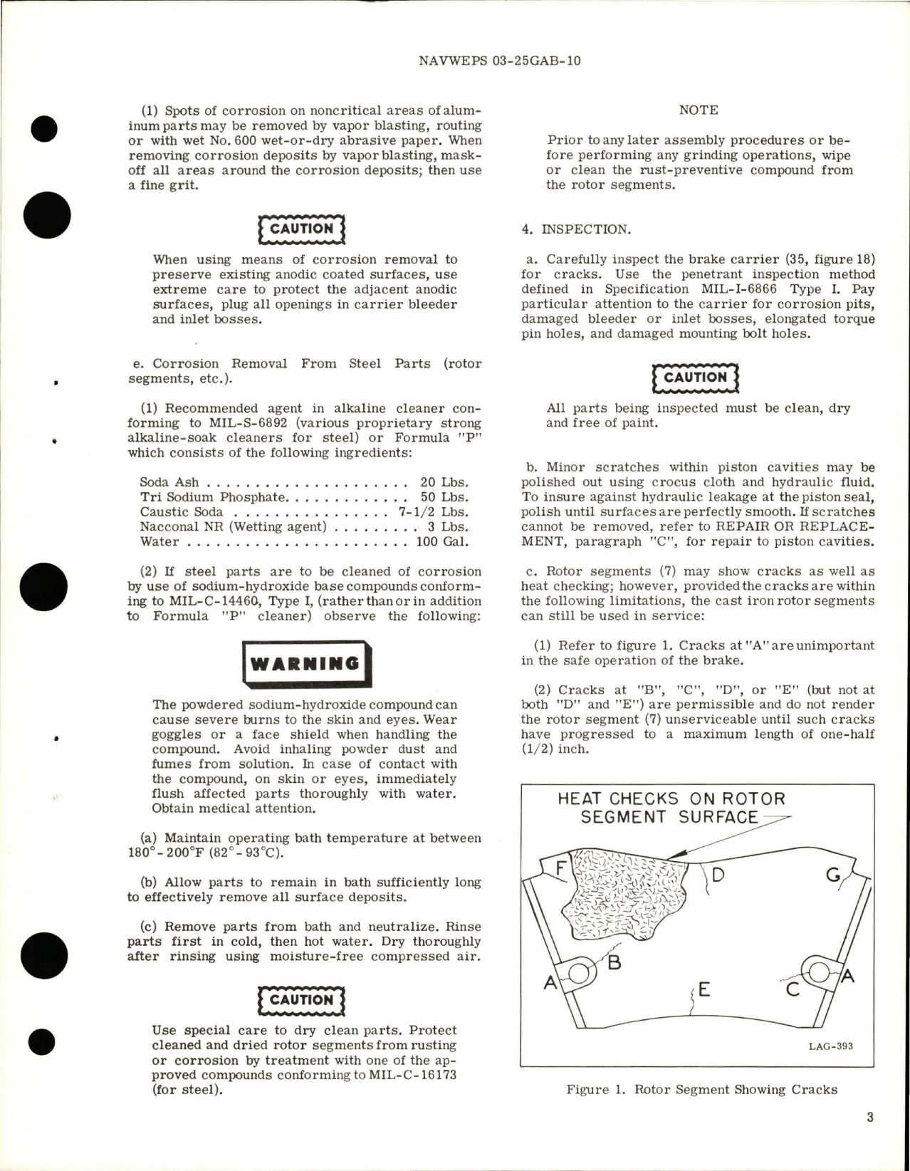Sample page 5 from AirCorps Library document: Overhaul Instructions with Illustrated Parts for 13 1/2 x 9 1/2 -2 Rotor Brake Assembly - Part 147515FA-C-2