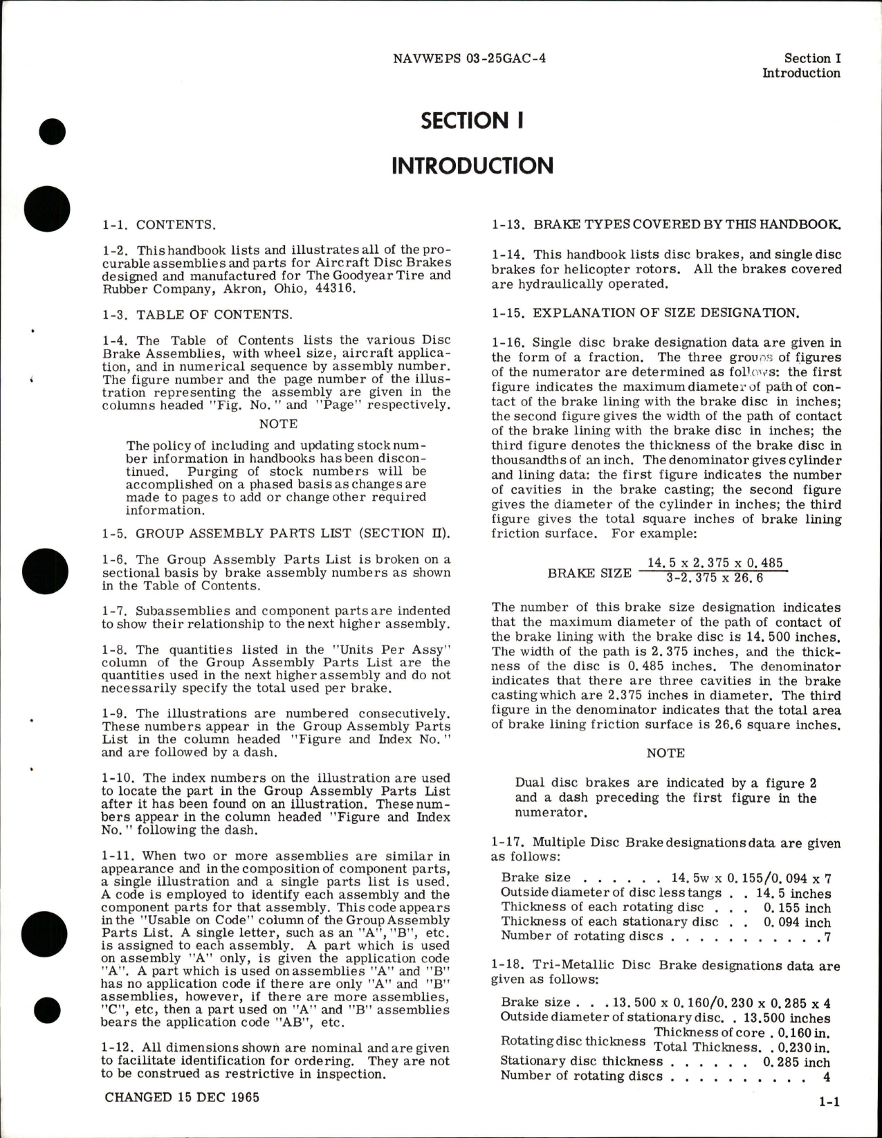 Sample page 5 from AirCorps Library document: Illustrated Parts Breakdown for Disc Brakes