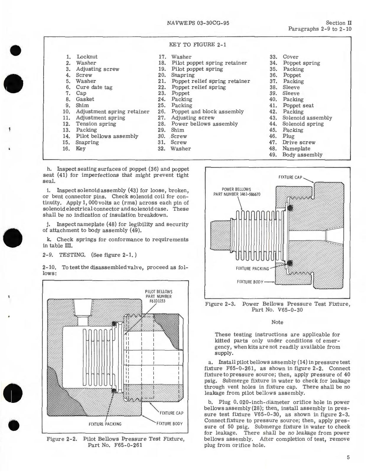 Sample page 7 from AirCorps Library document: Overhaul Instructions for Drop Tank Pressure Regulator Valve Part No. 1361-586594M2