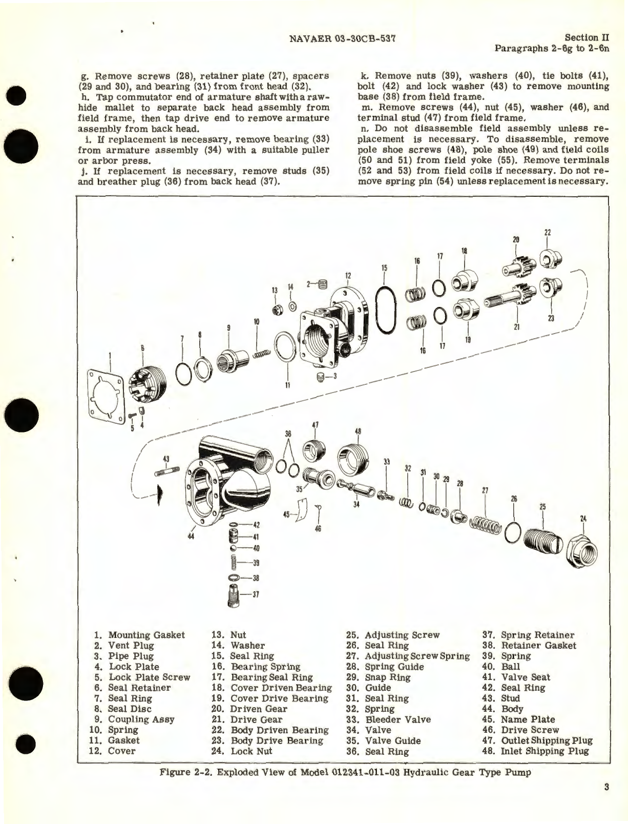 Sample page 7 from AirCorps Library document: Overhaul Instructions for Feathering Pump Part No. 112577 