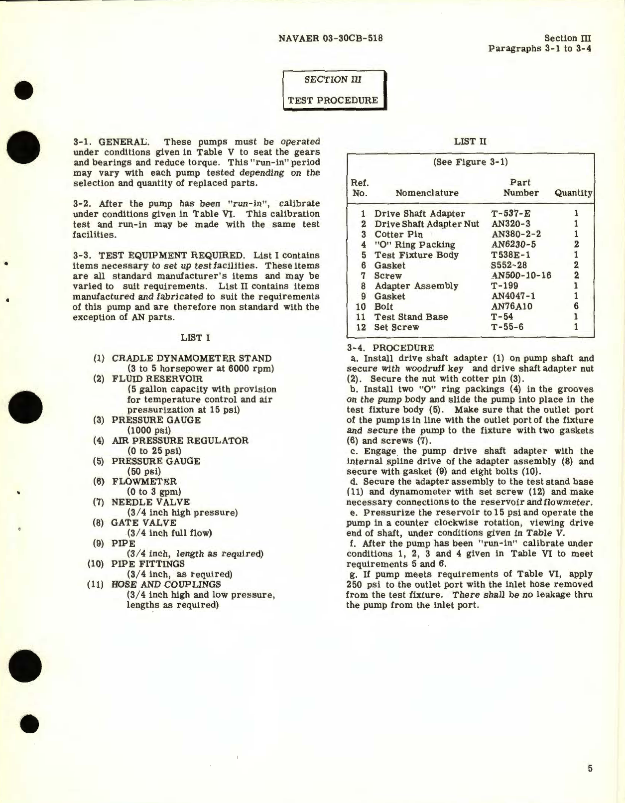 Sample page 9 from AirCorps Library document: Overhaul Instructions for Auxiliary Hydraulic Pump Assembly 011815 Series