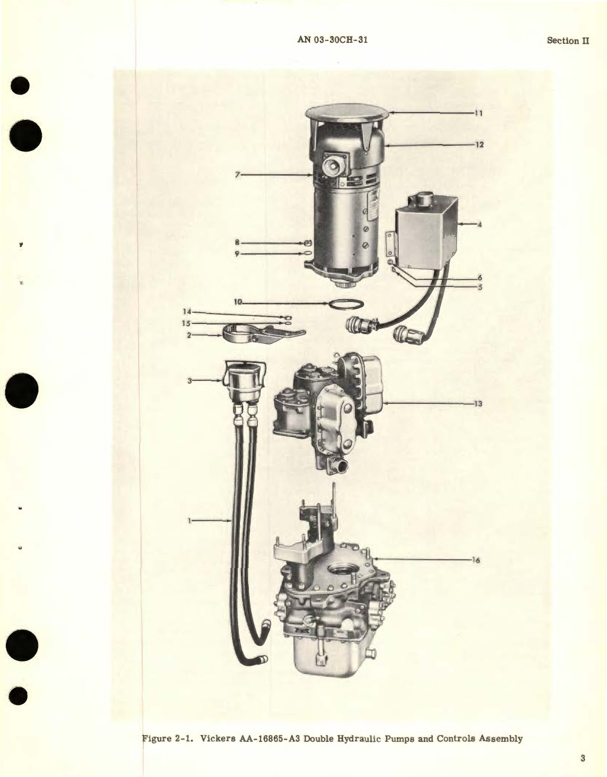 Sample page 7 from AirCorps Library document: Overhaul Instructions for Double Hydraulic Pump and Controls Assemblies Part No. AA-16865-A Series 