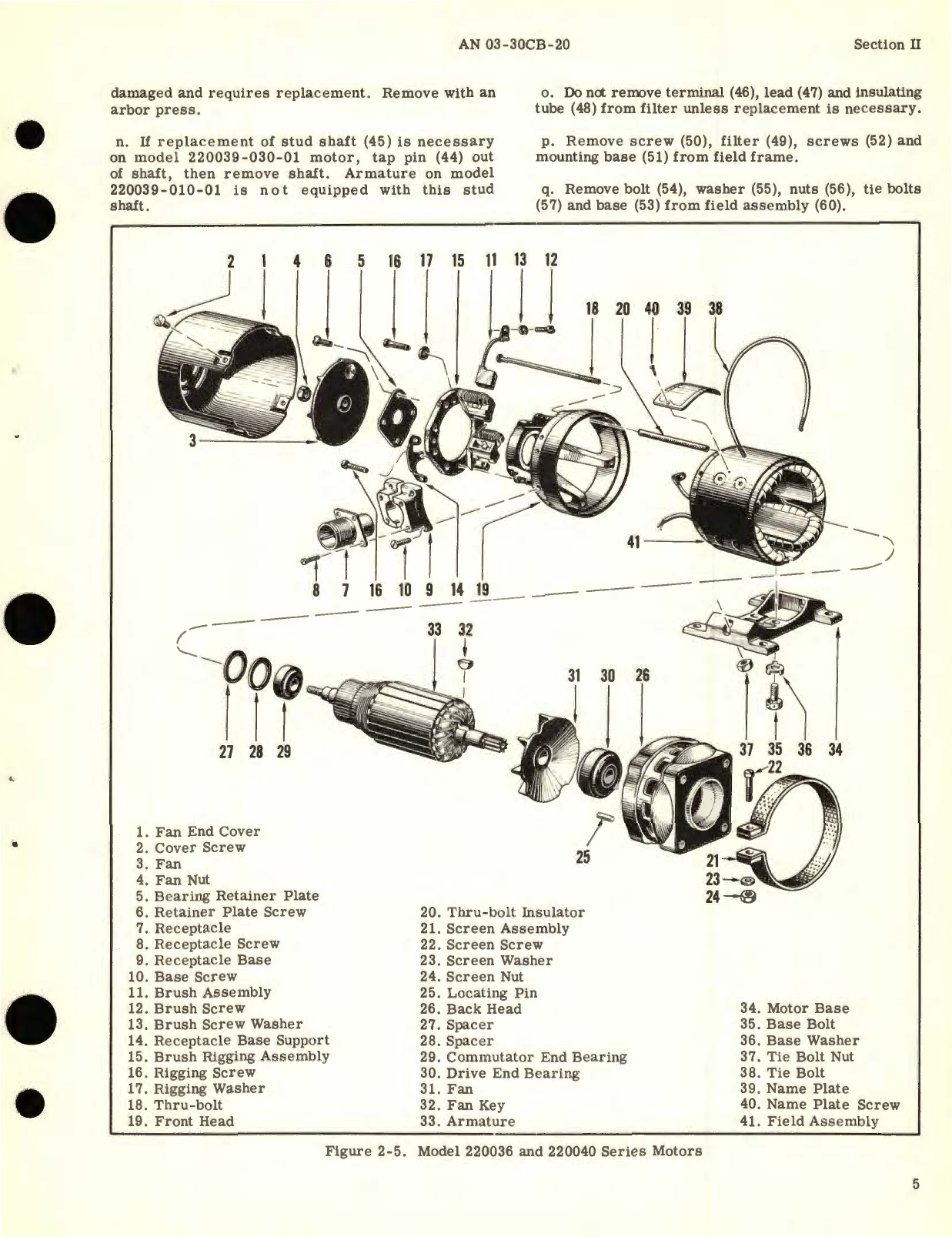 Sample page 9 from AirCorps Library document: Overhaul Instructions for Electric Motor-Driven Gear Pump Models 111046 