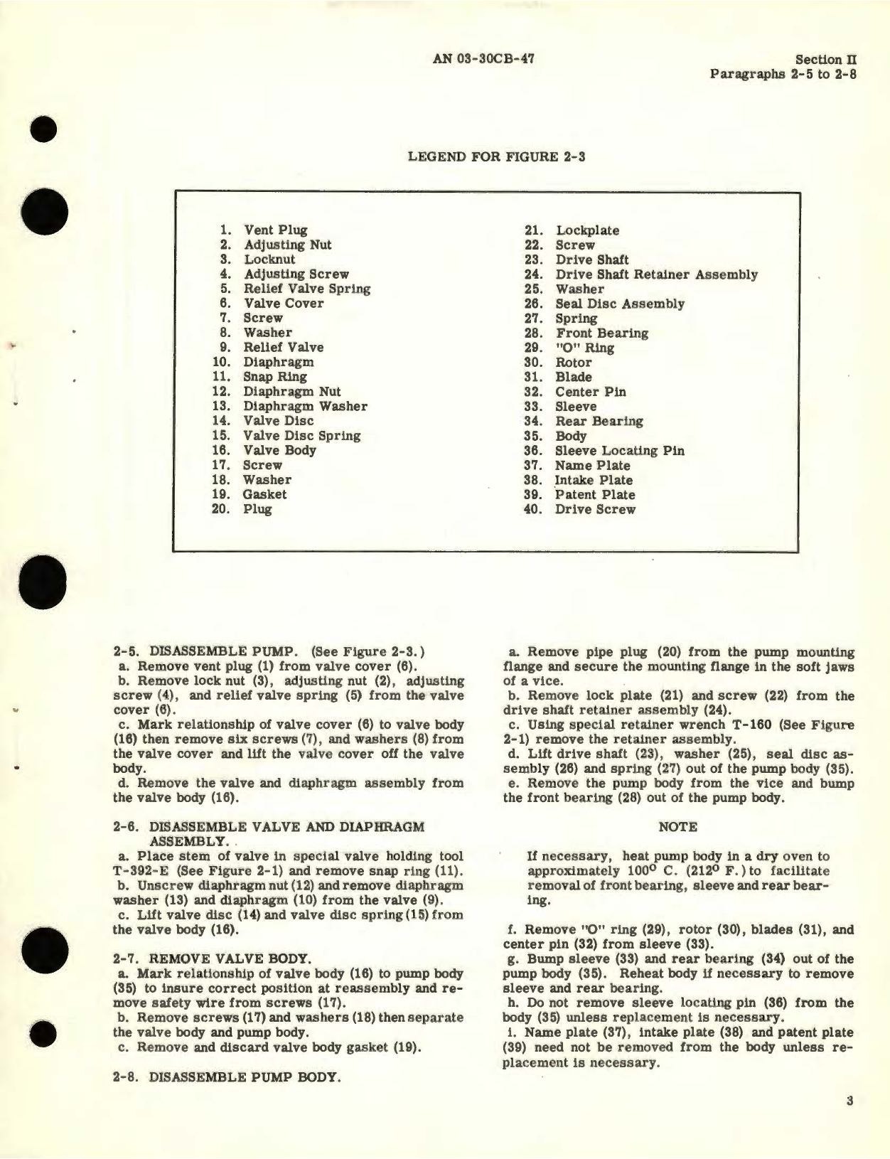 Sample page 7 from AirCorps Library document: Overhaul Instructions for Electric Motor-Driven Anti-Icing Pump Models 2E-607