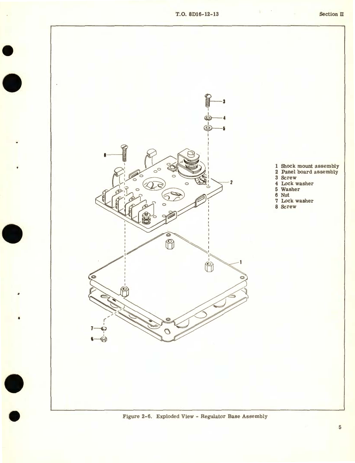 Sample page 9 from AirCorps Library document: Illustrated Parts Breakdown for D-C Carbon Pile Voltage Regulator Type No. 1588, 1589 