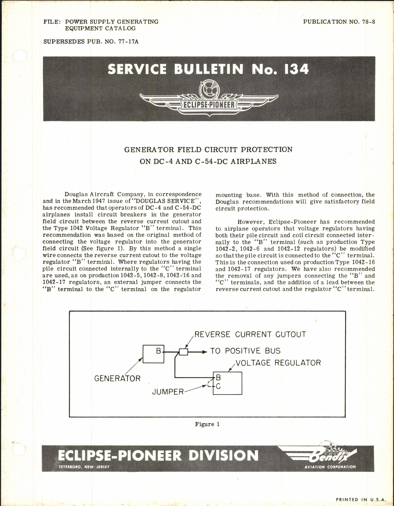 Sample page 1 from AirCorps Library document: Parts Catalog for C-54A and R5D-1