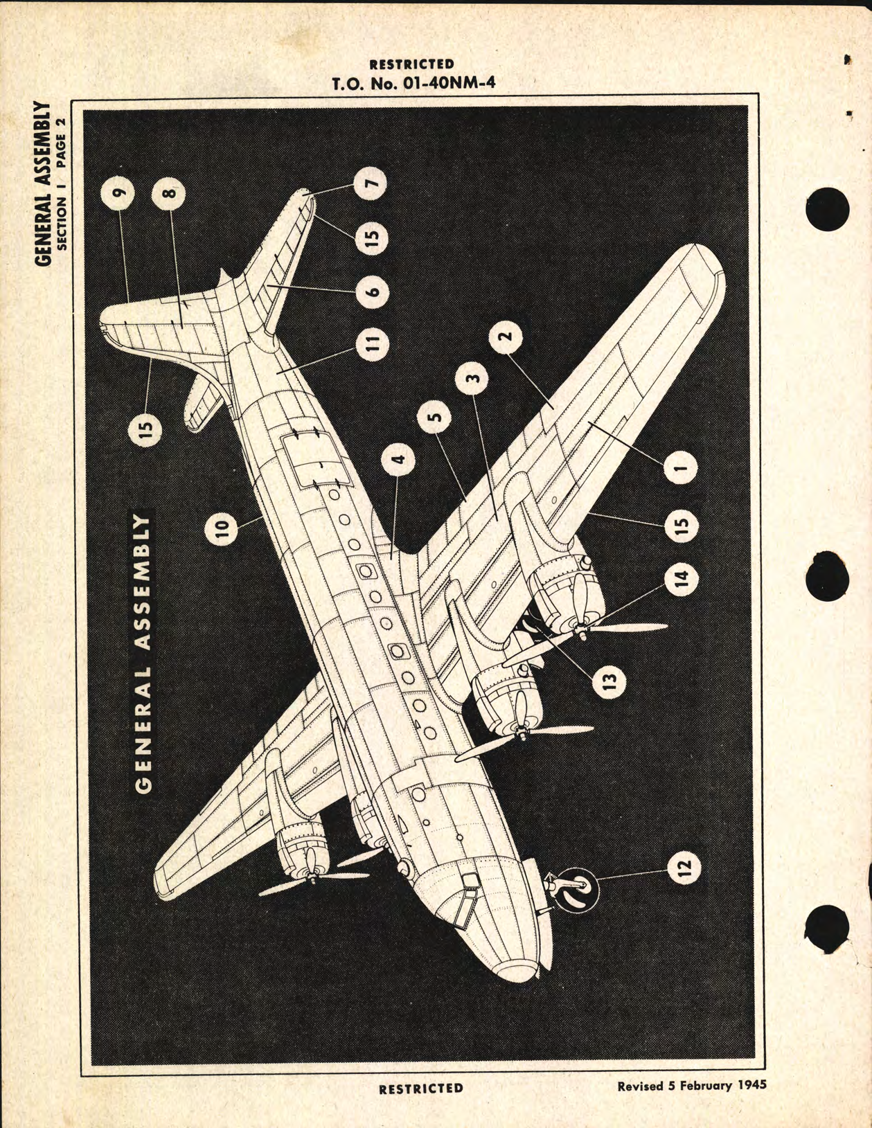 Sample page 6 from AirCorps Library document: Parts Catalog for C-54A and R5D-1