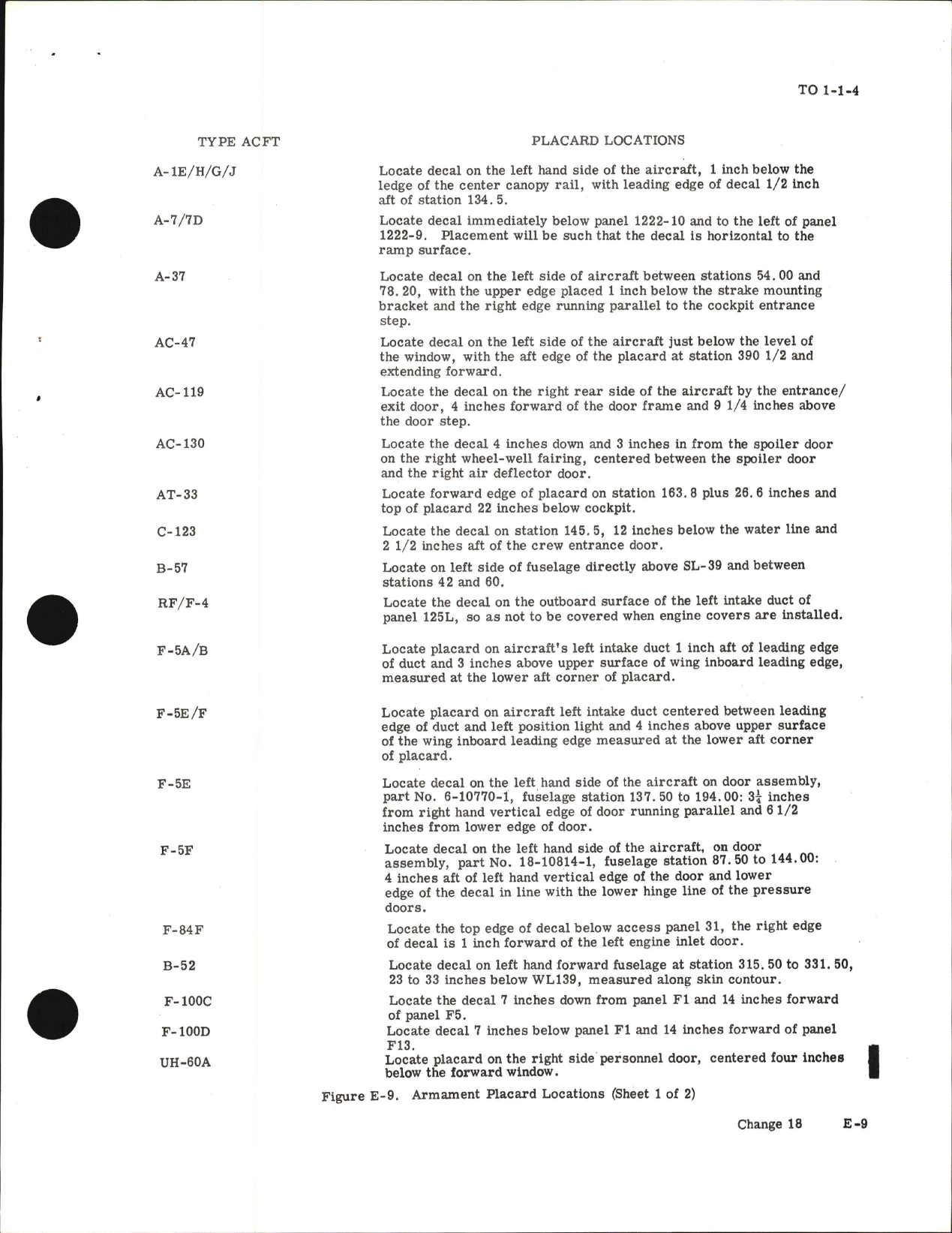 Sample page 5 from AirCorps Library document: Exterior Finishes, Insignia and Markings for USAF Aircraft - Change - 21