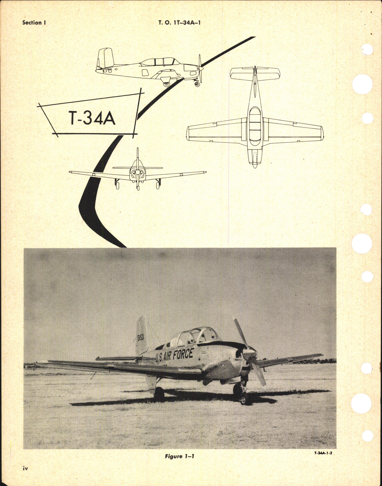 Sample page 6 from AirCorps Library document: Flight Handbook for T-34A