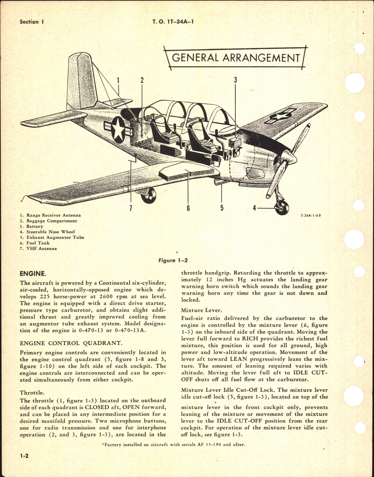 Sample page 8 from AirCorps Library document: Flight Handbook for T-34A