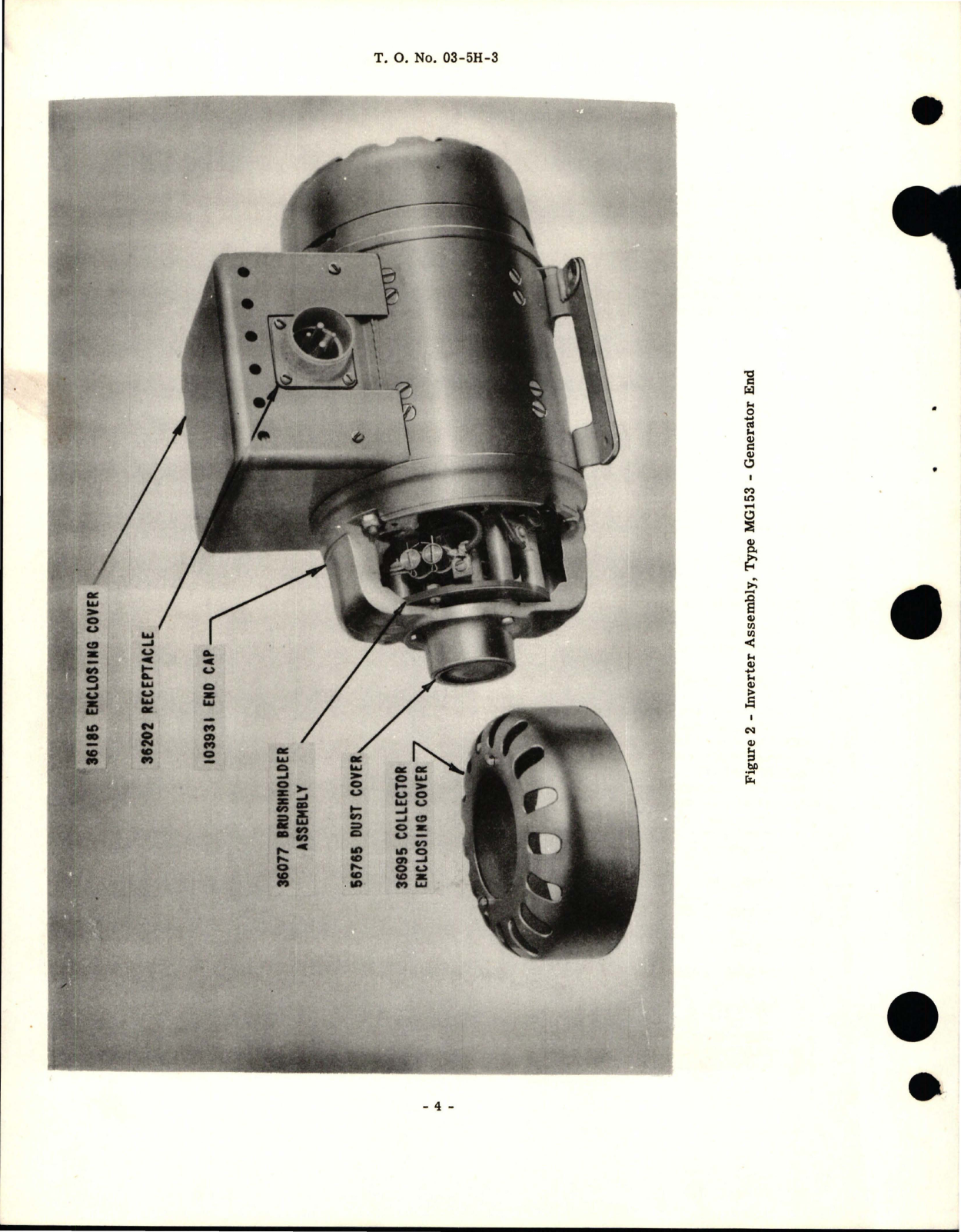 Sample page 6 from AirCorps Library document: Instructions with Parts Catalog for Inverter - Type MG-153 