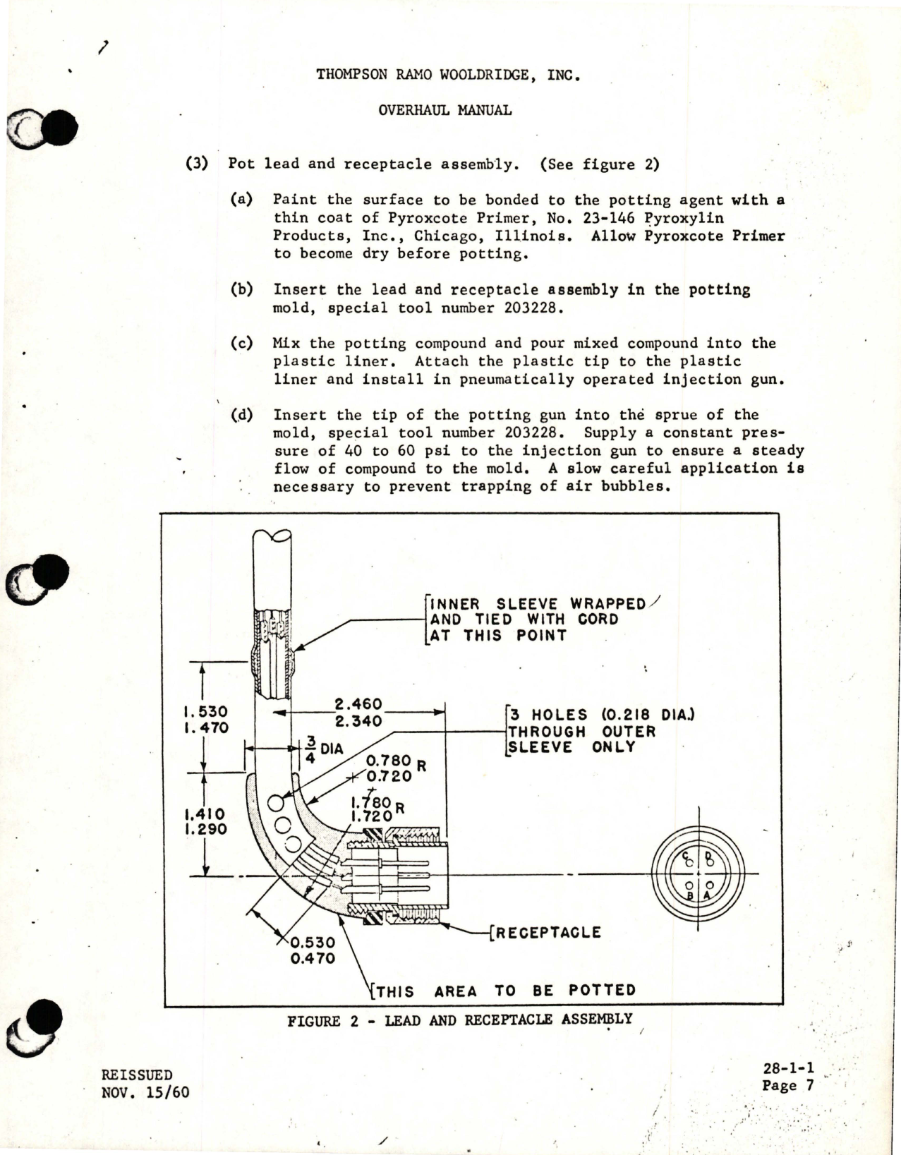 Sample page 7 from AirCorps Library document: Overhaul Manual for Fuel Booster Pump - Model TB127300-1
