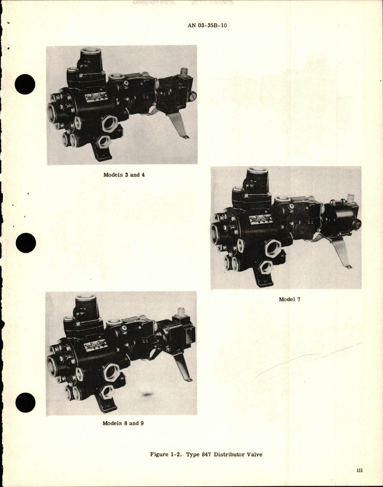 Sample page 5 from AirCorps Library document: Operation, Service, and Overhaul Instructions with Parts Catalog for Snap-Action De-Icer Air Distribution Valves - Types 807 and 847