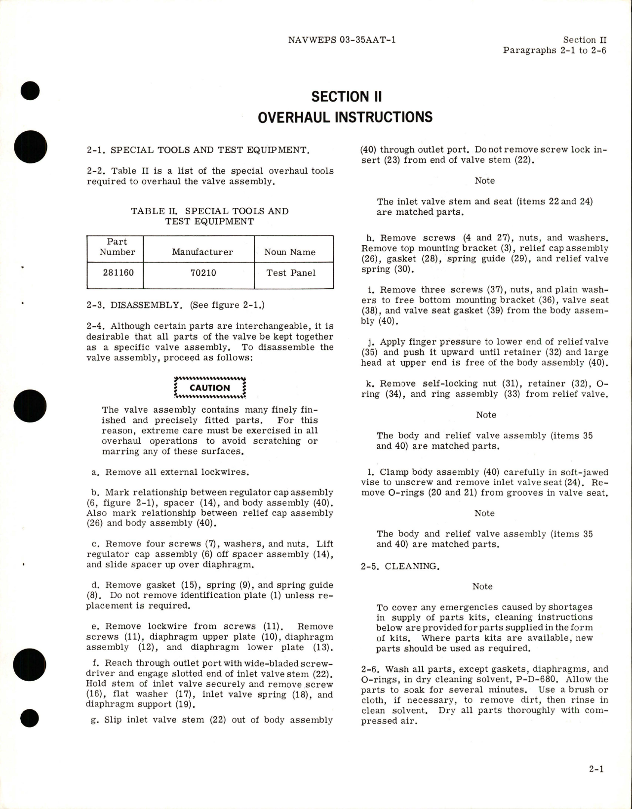 Sample page 7 from AirCorps Library document: Overhaul Instructions for Deicing Pressure Regulating and Relief Valve Assembly - Part A81C42 