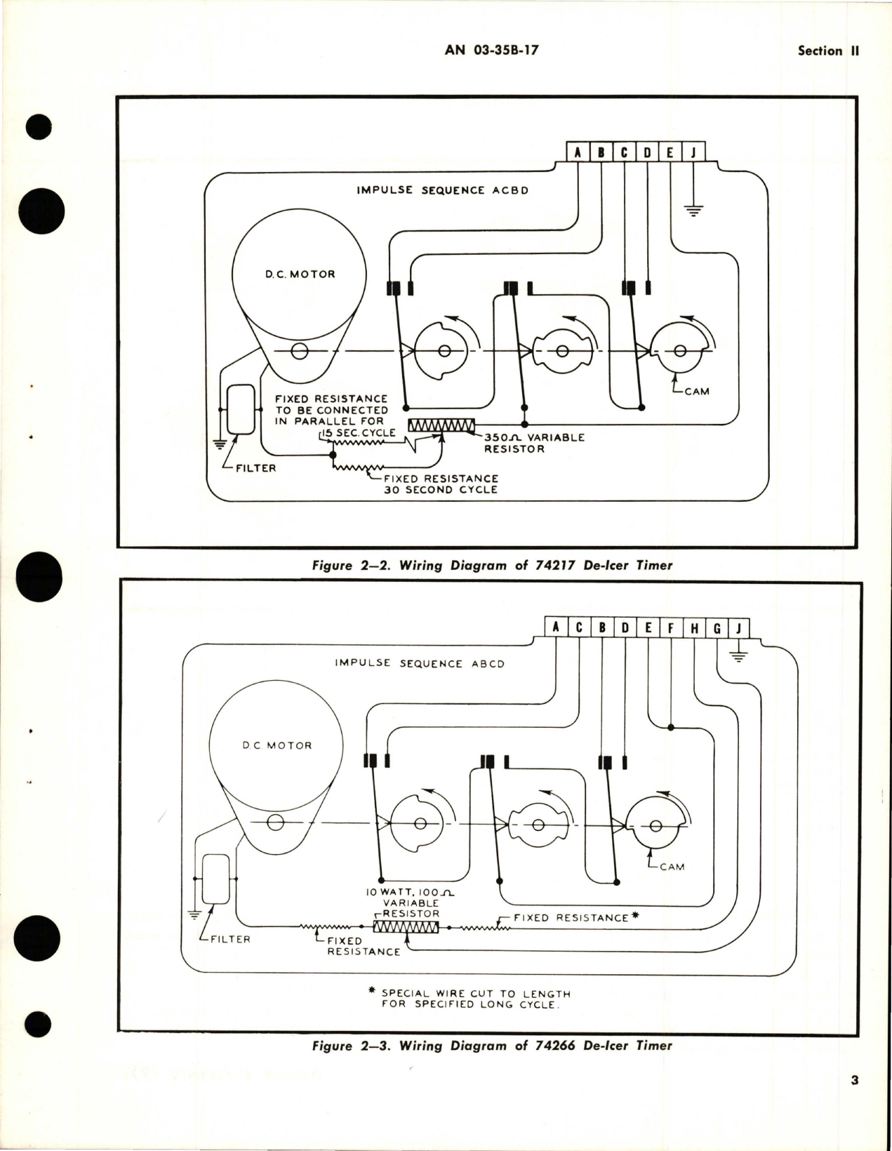 Sample page 7 from AirCorps Library document: Overhaul Instructions for De-Icer Timers - Models 74217, 74266, 556989, 556990, and 556991                                                                                                              