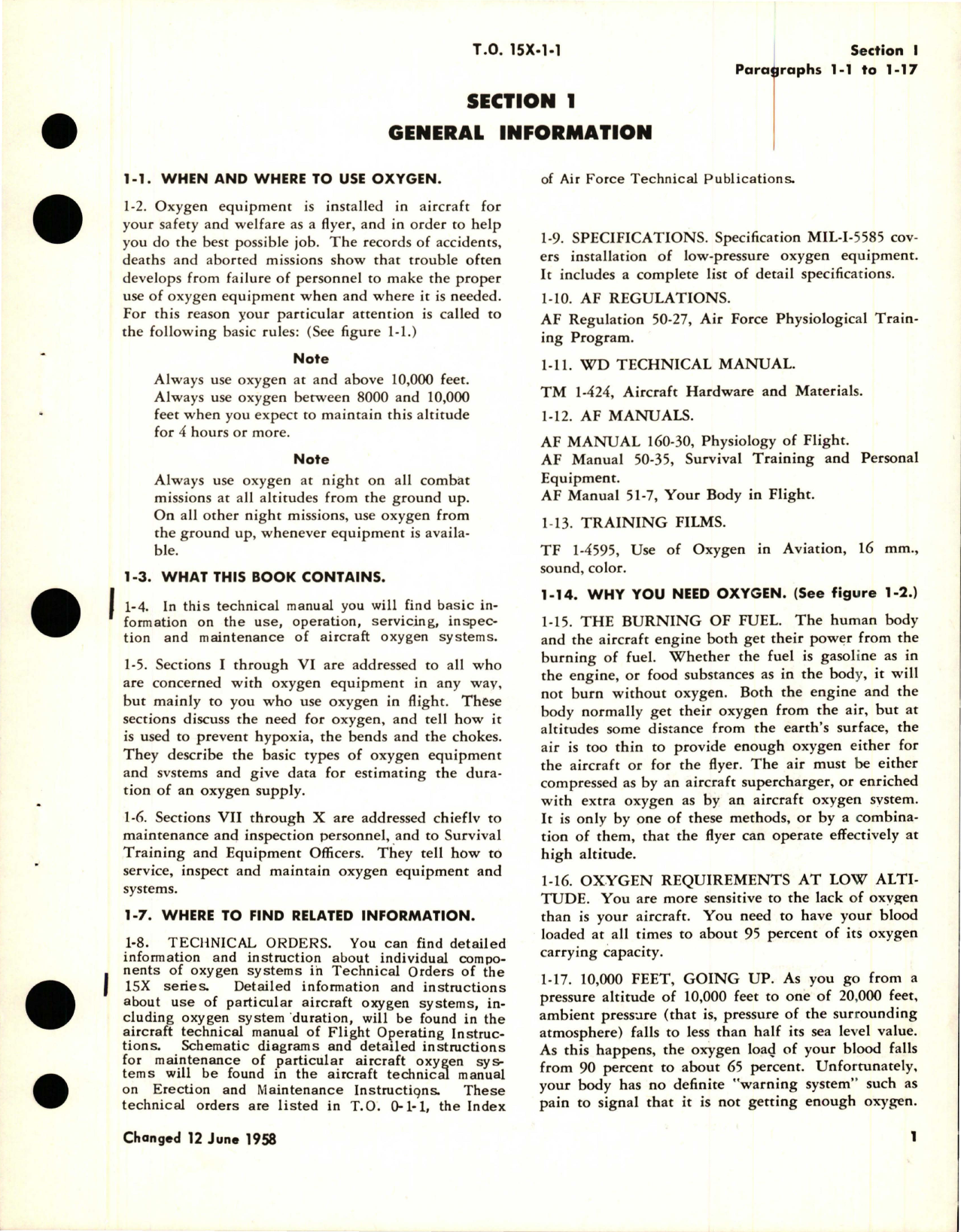 Sample page 7 from AirCorps Library document: Maintenance Instructions for Oxygen Equipment