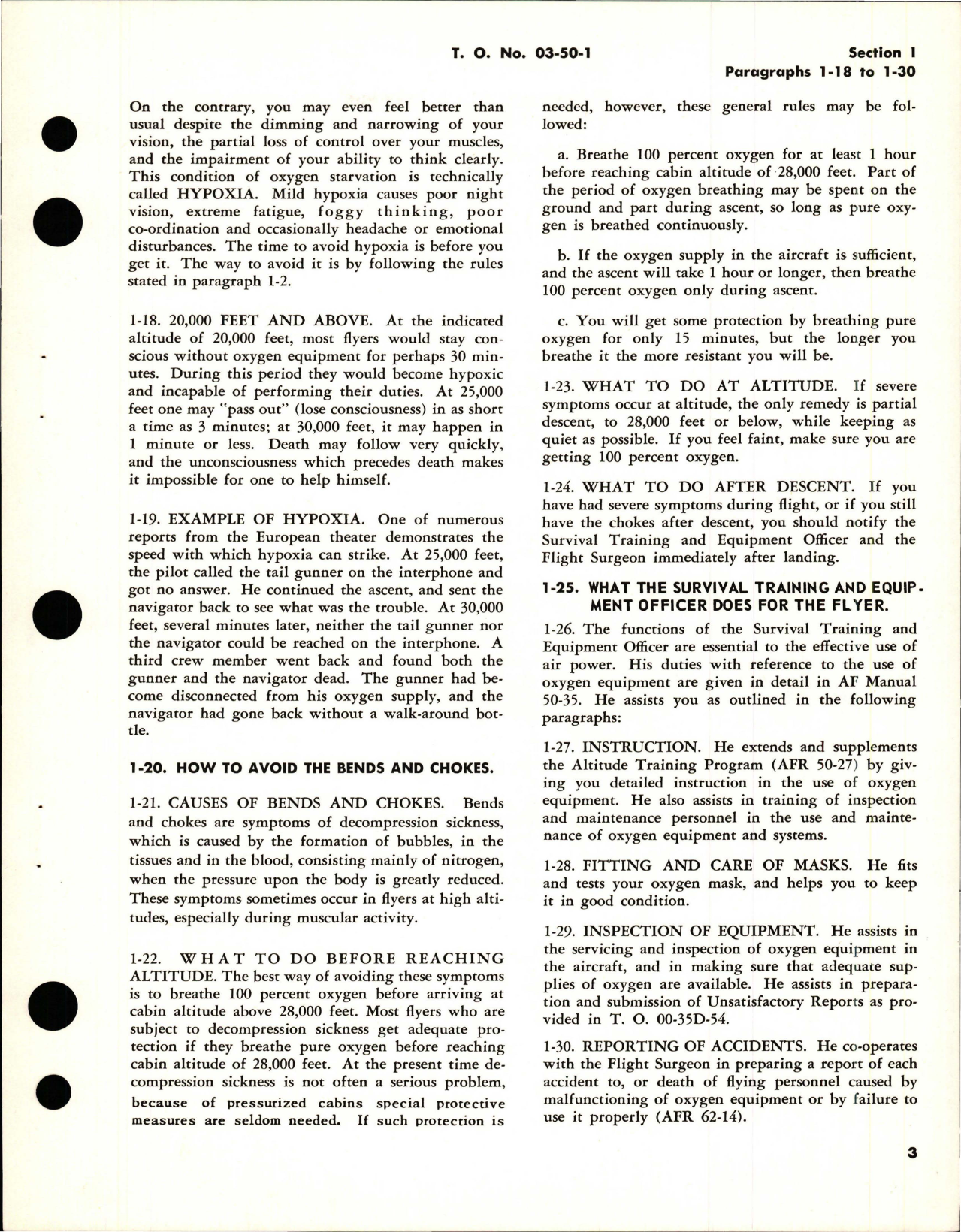 Sample page 9 from AirCorps Library document: Maintenance Instructions for Oxygen Equipment