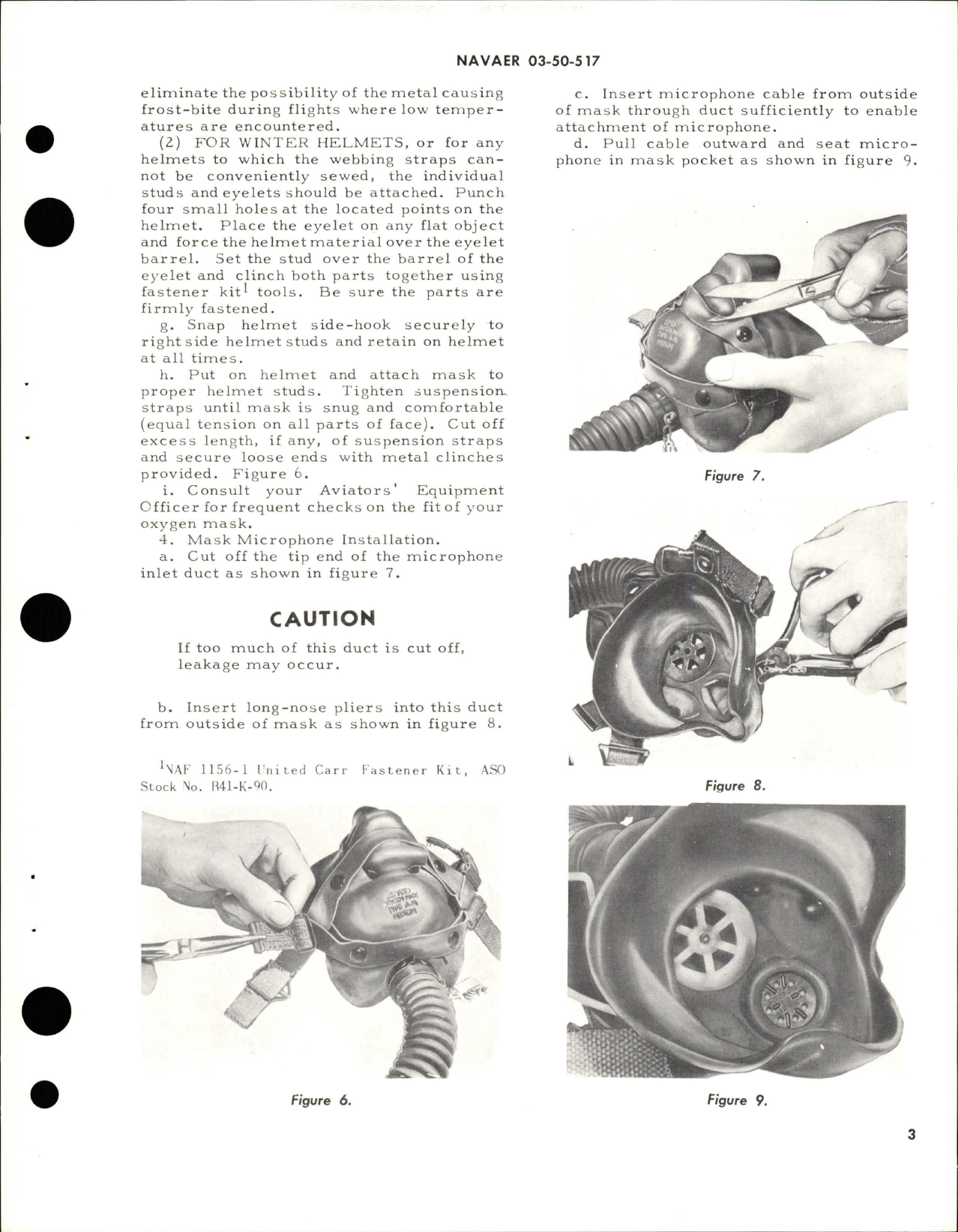 Sample page 9 from AirCorps Library document: Handbook for Naval Aircraft for Oxygen Equipment