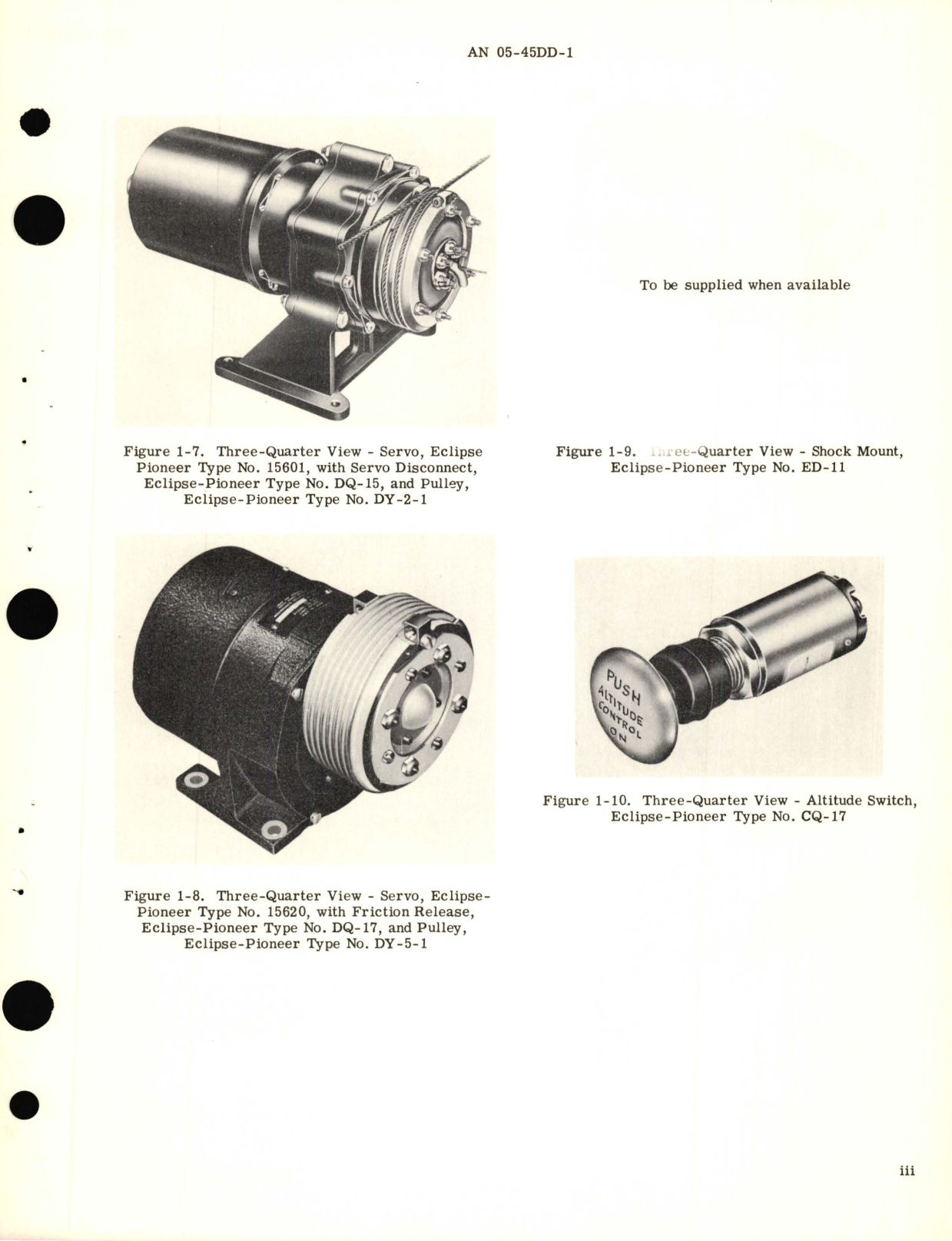 Sample page 5 from AirCorps Library document: Operation and Service Instructions for Automatic Pilot Navy Type PB-10 