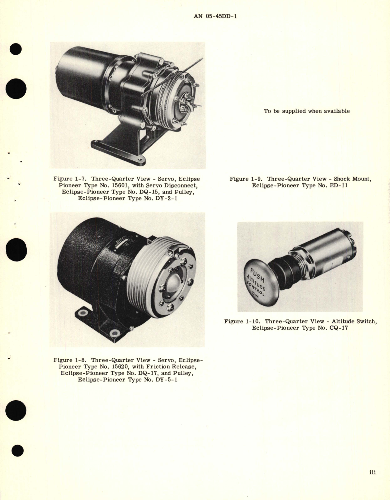 Sample page 7 from AirCorps Library document: Operation and Service Instructions for Automatic Pilot Navy Type PB-10 