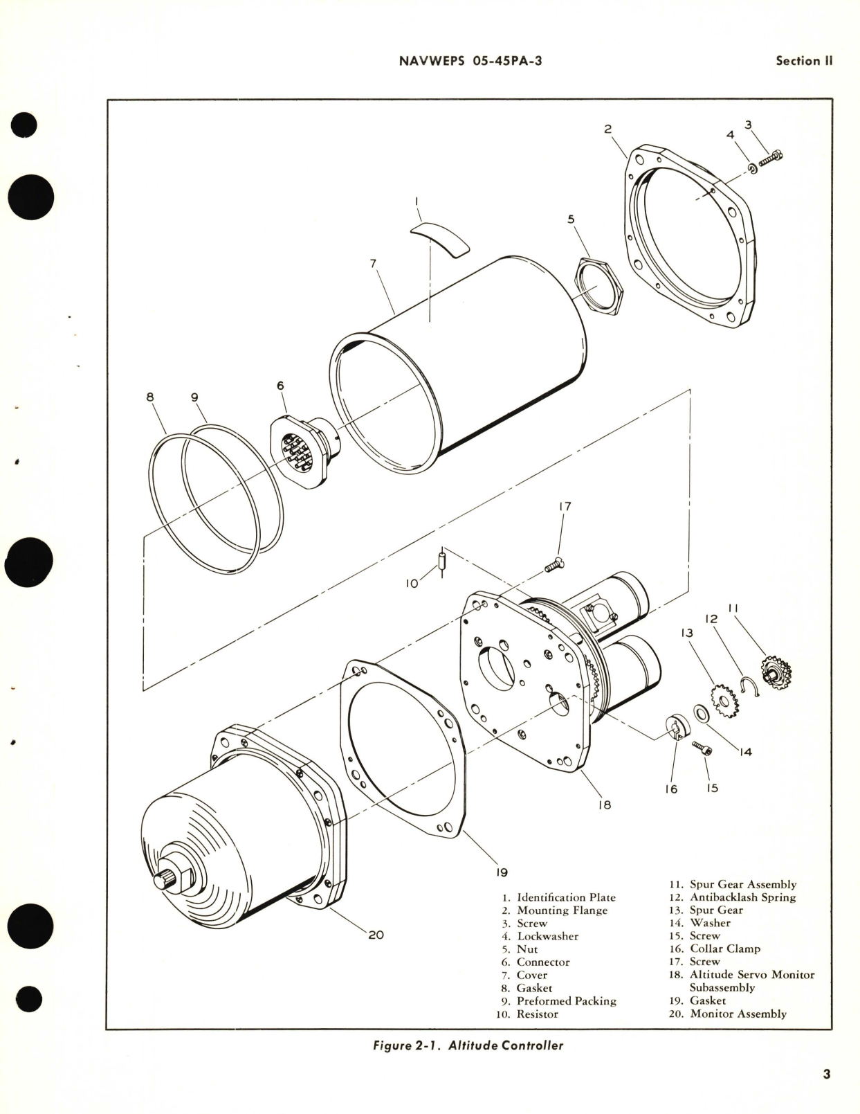 Sample page 7 from AirCorps Library document: Overhaul Instructions for Altitude Controller Part No B33601 00 001 