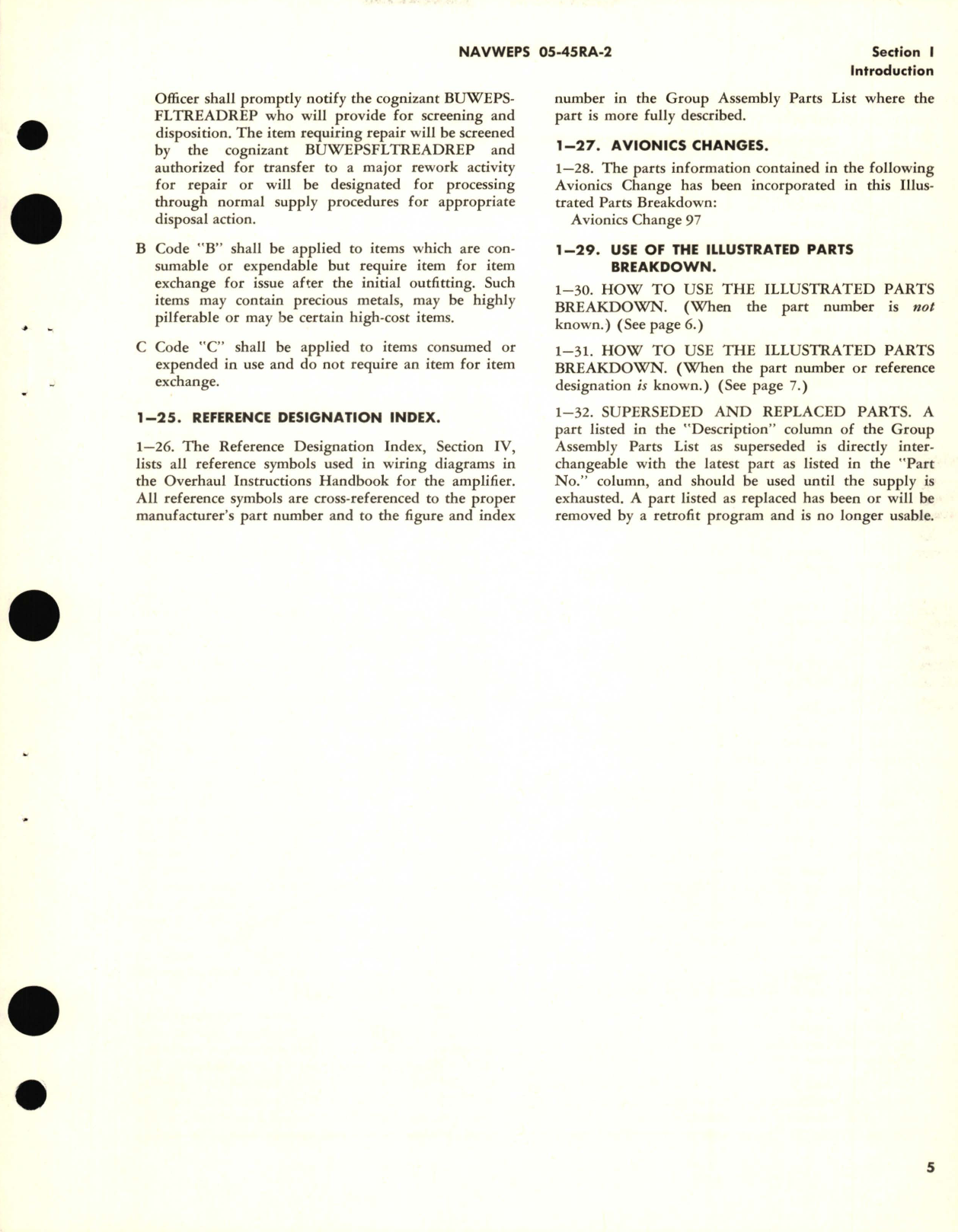 Sample page 9 from AirCorps Library document: Illustrated Parts Breakdown for Automatic Stabilization Equipment Amplifier Part No. 9616-10, 9616-07, 9616-08, 9616-09, 9616-15, 9616-25, 9616-26, 9805-19, 9805-20