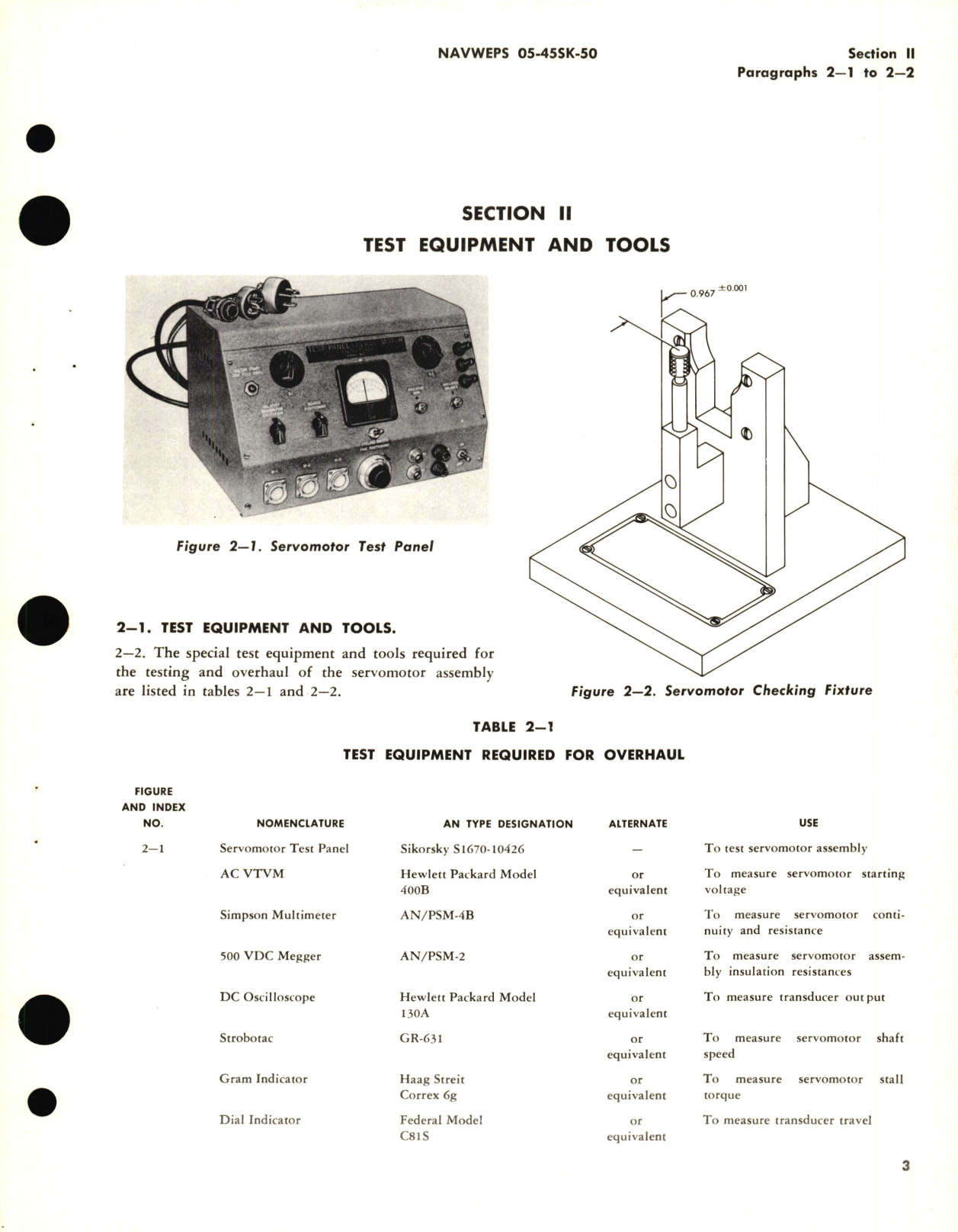 Sample page 9 from AirCorps Library document: Overhaul Instructions for Servomotor Assembly Part  No. S1665-61755, S1665-61755-4