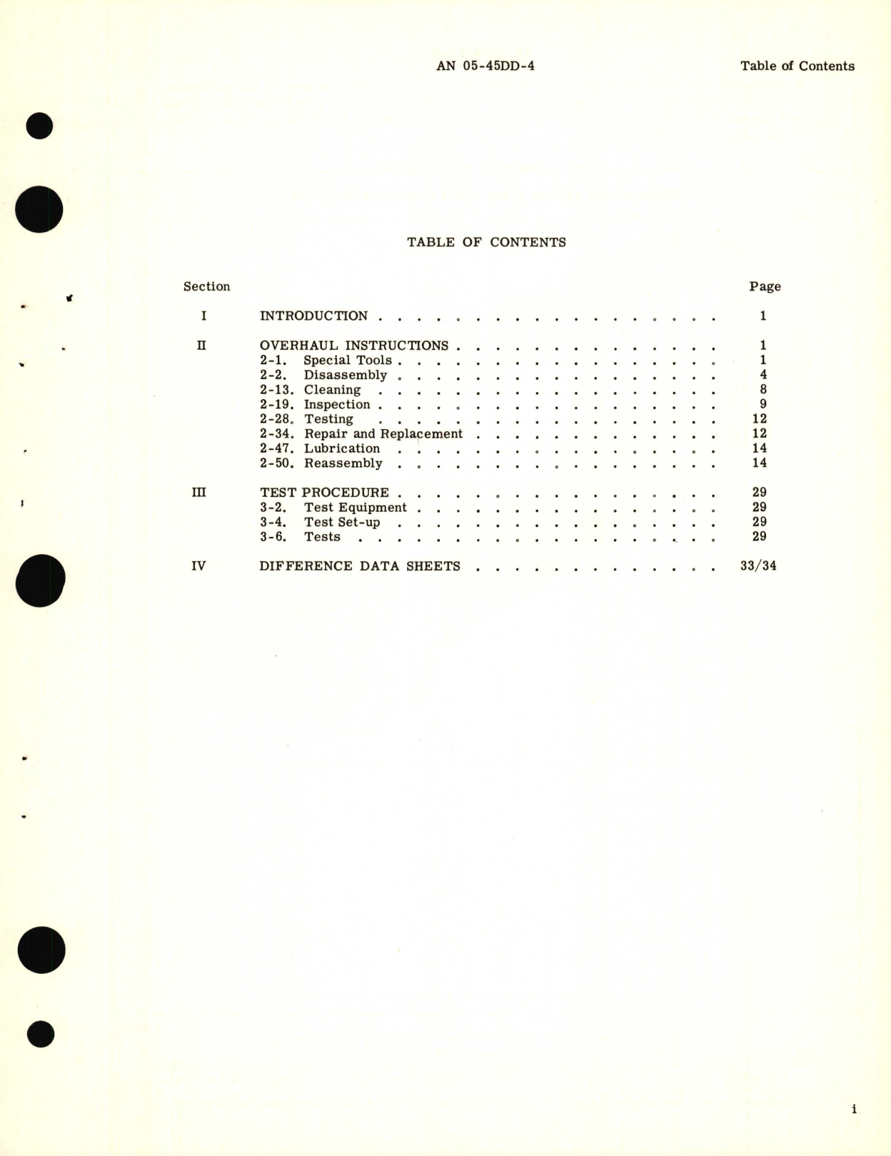 Sample page 5 from AirCorps Library document: Overhaul Instructions for Master Direction-Indicator Part 12013-2H-E, 12013-2H-L